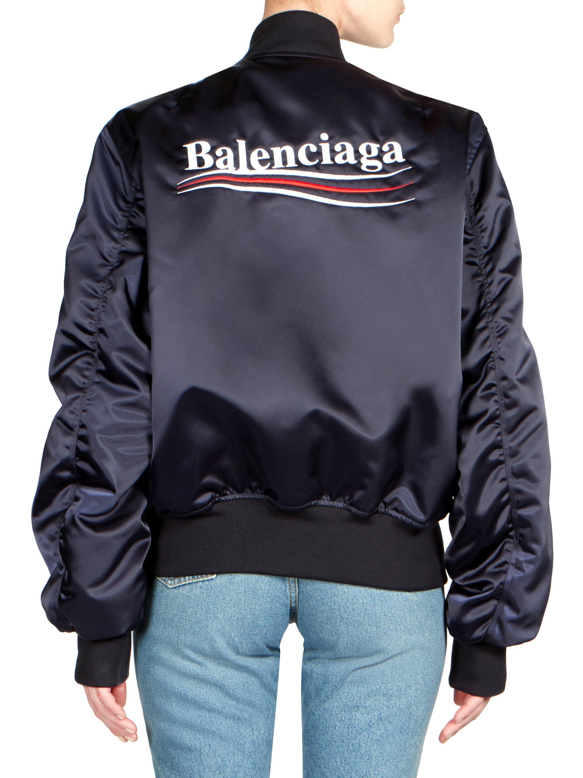 Balenciaga Bomber Jackets Online Sale, UP TO 57% OFF