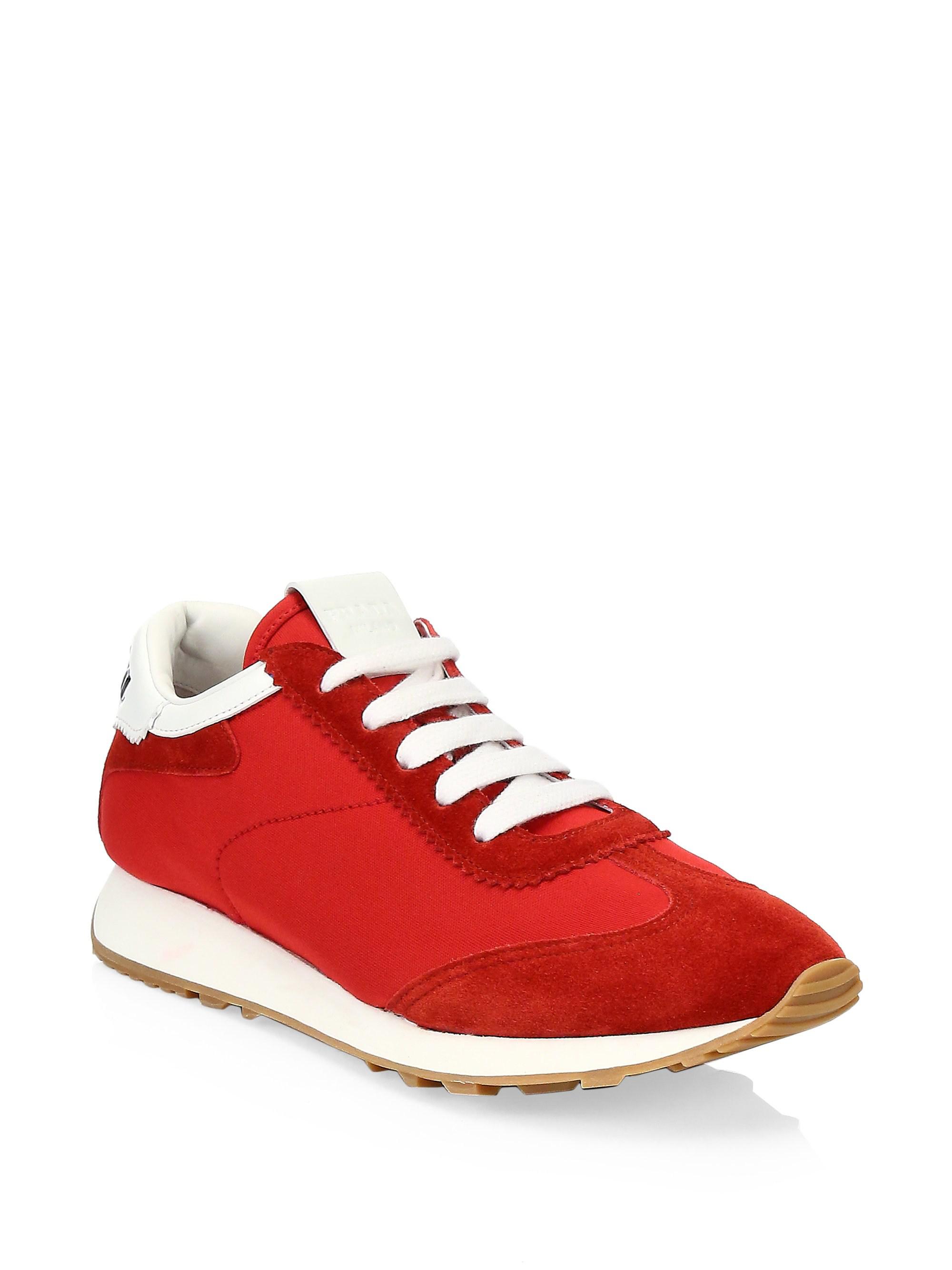 prada scuba sneakers