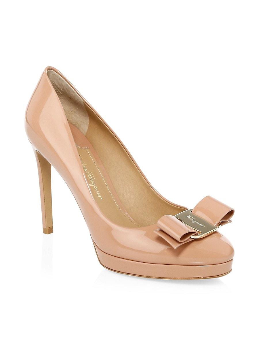 ferragamo platform pump