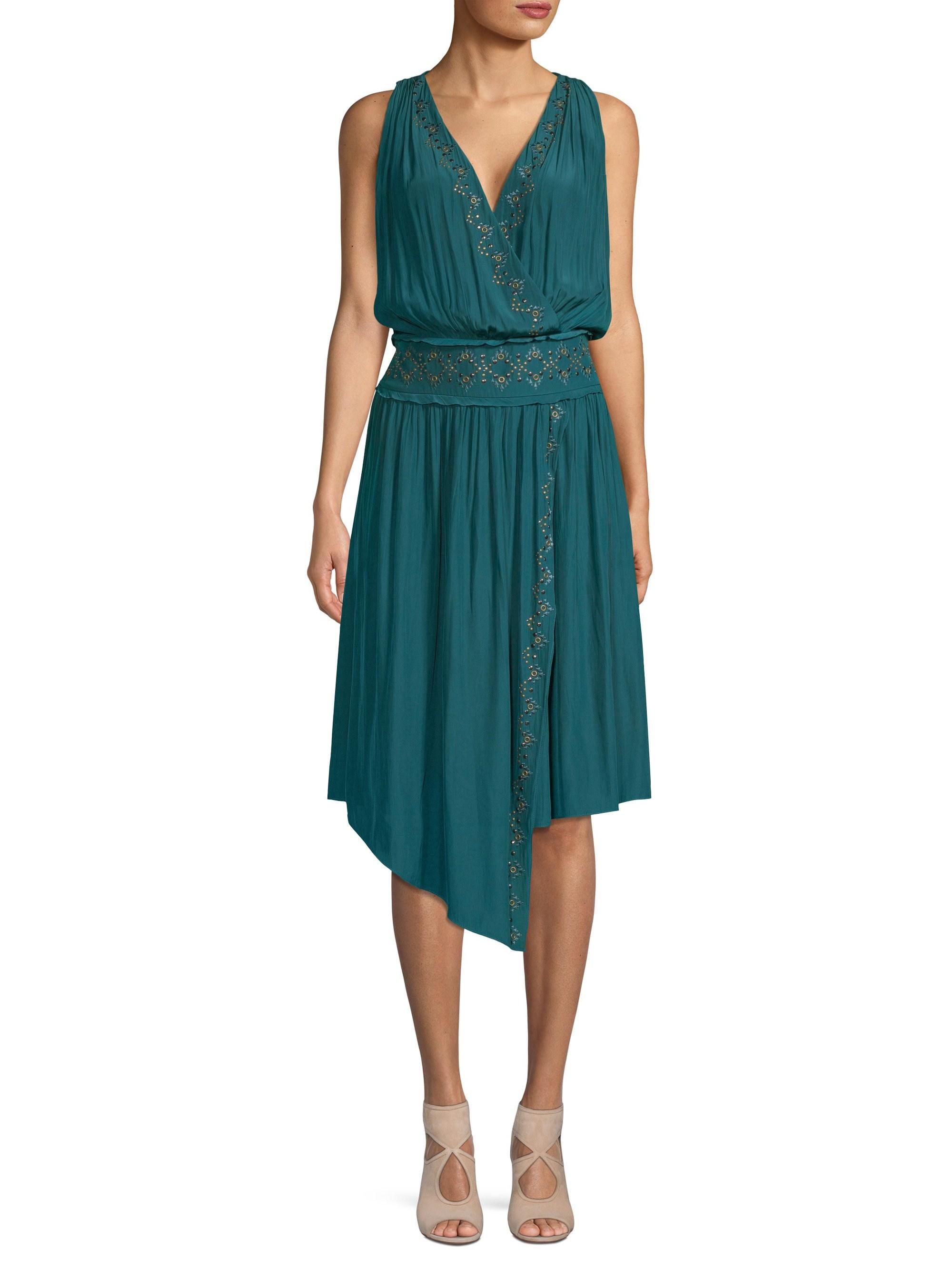 april embellished belt dress