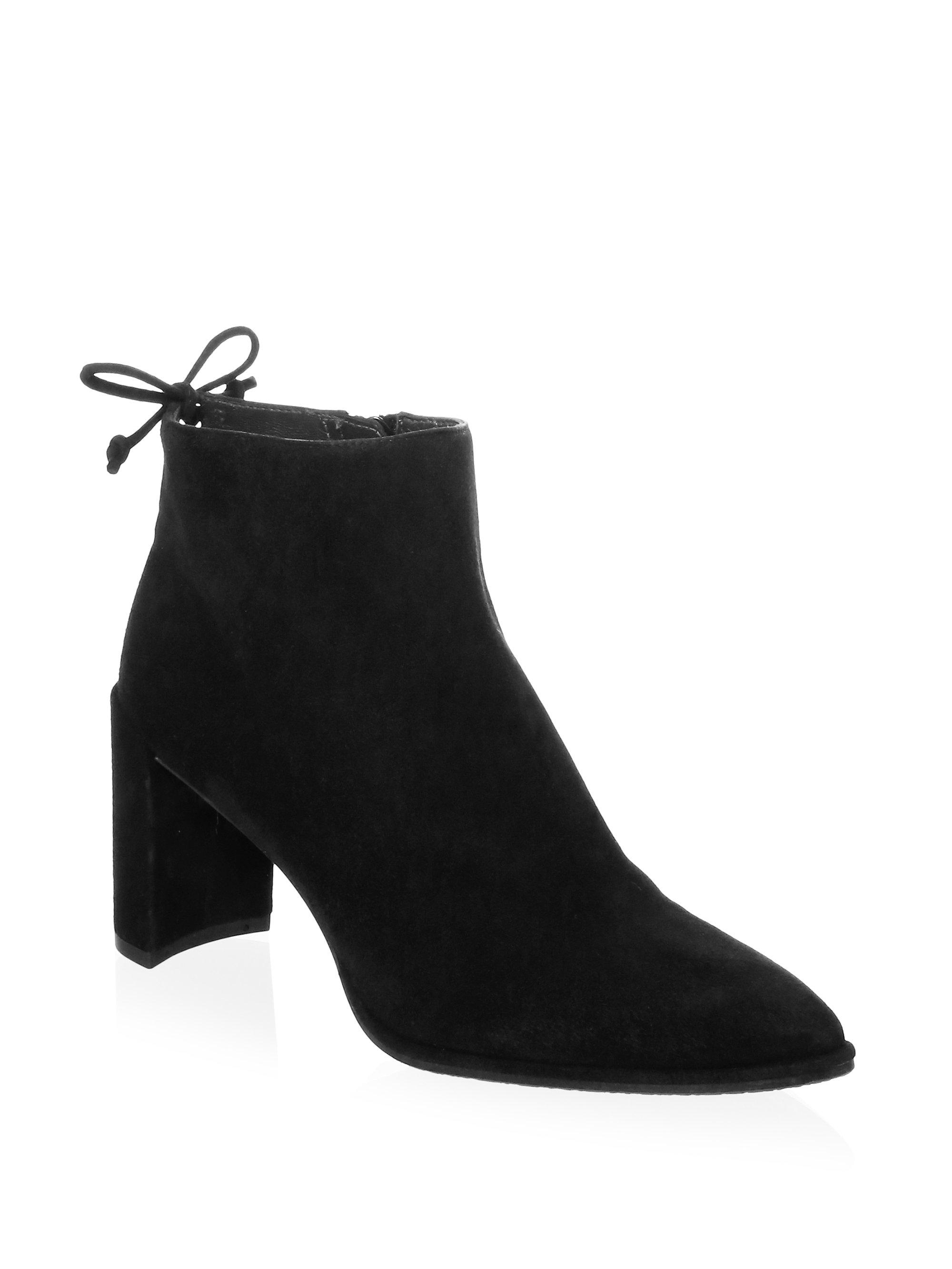 stuart weitzman lofty suede ankle boots