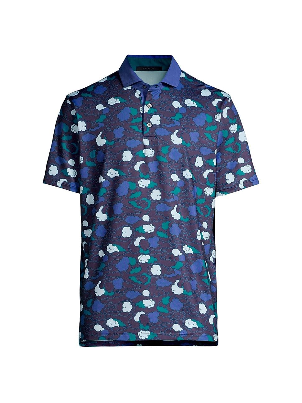 Greyson Cloud Polo Shirt in Blue for Men | Lyst