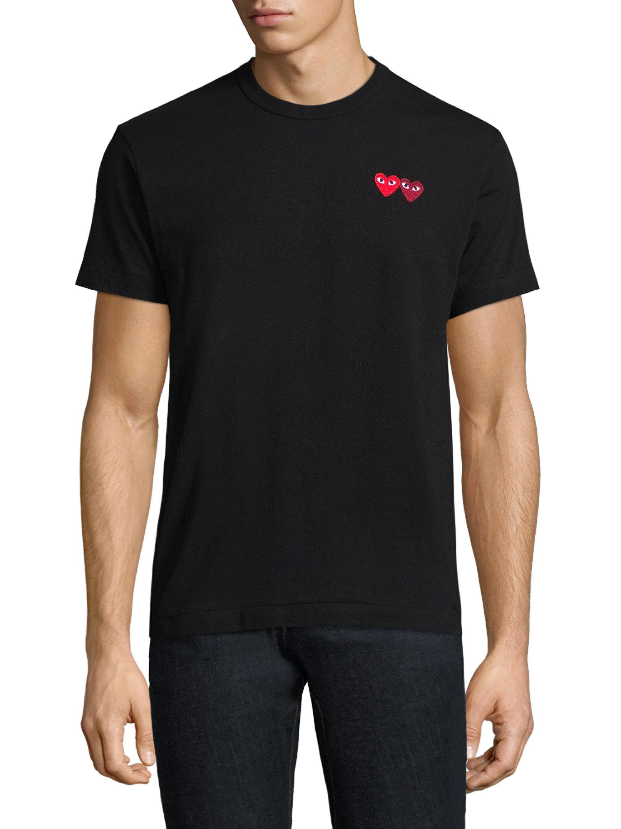 comme des garcons twin hearts