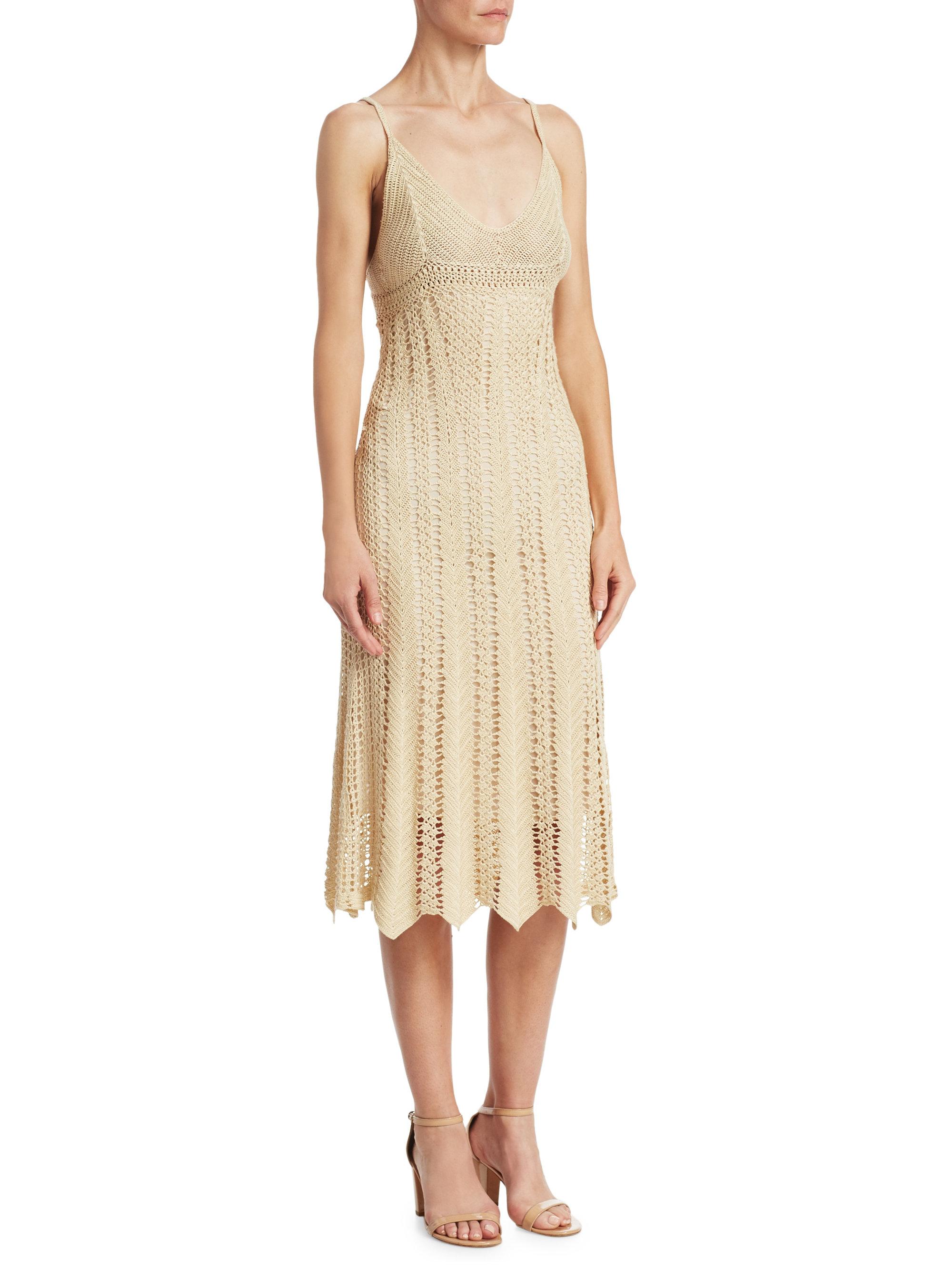 ralph lauren crochet dress