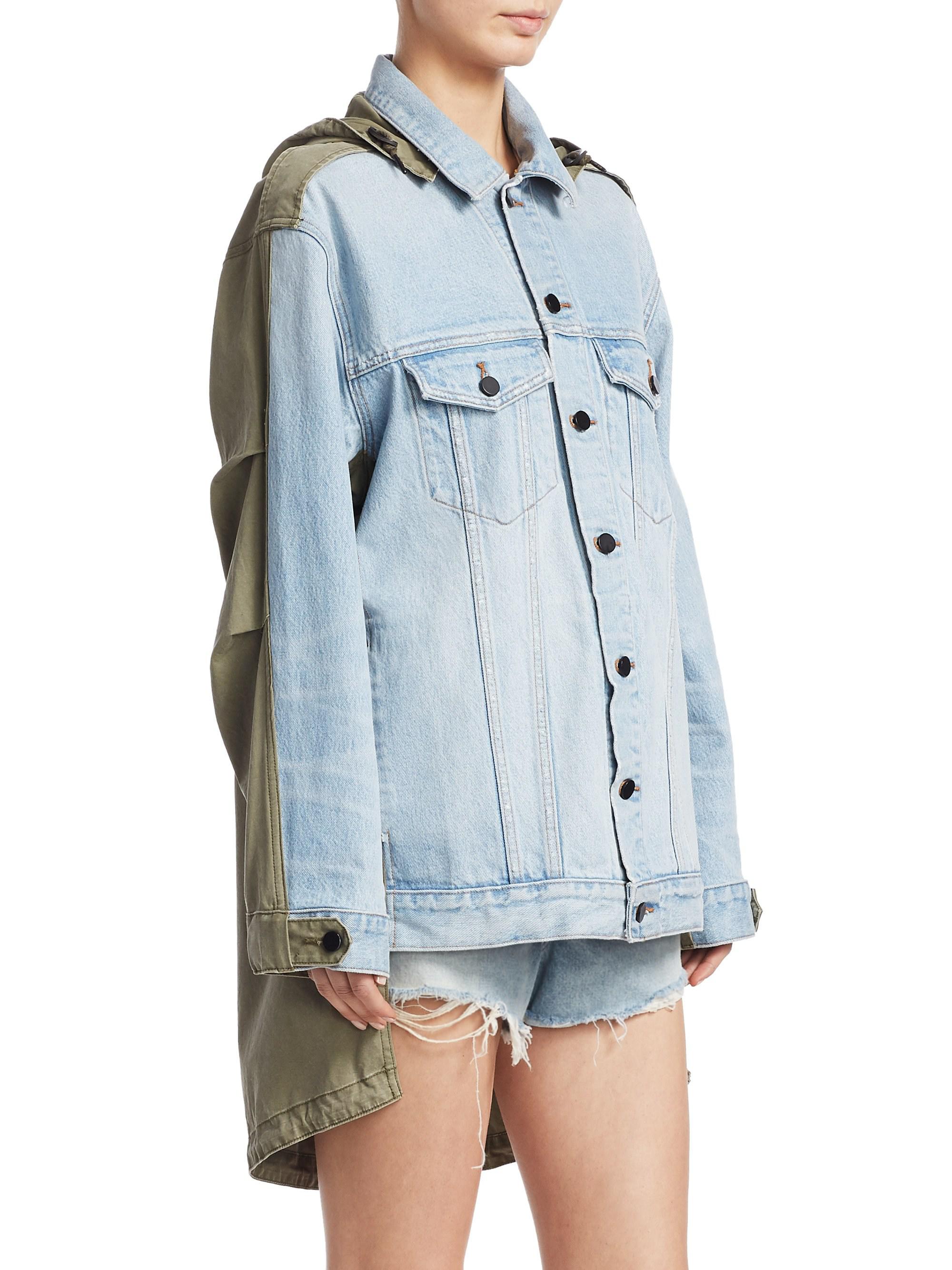 alexander wang daze denim jacket