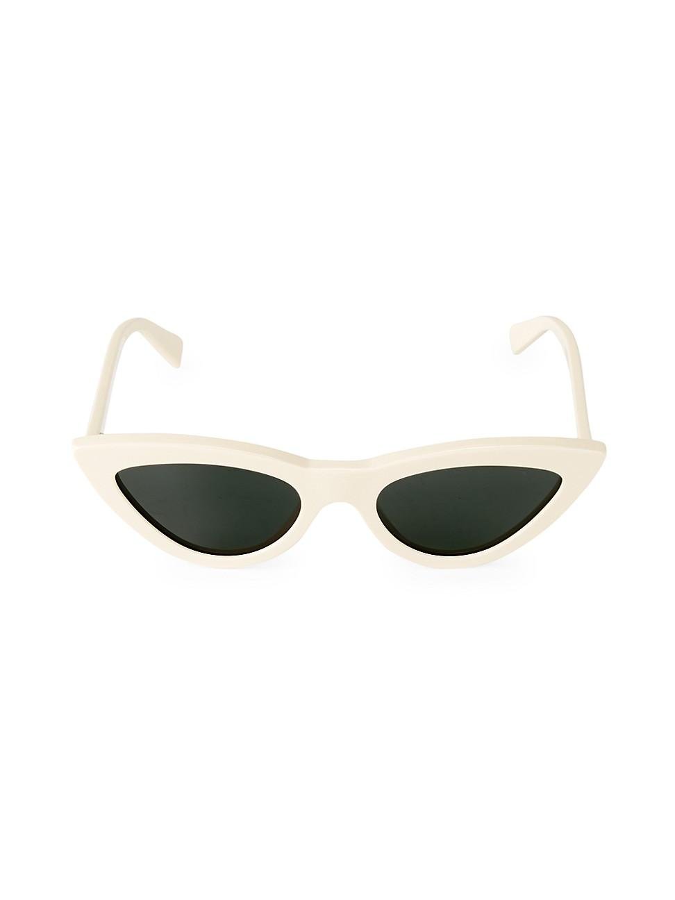 Cat Acetate Sunglasses in Ivory - Lyst