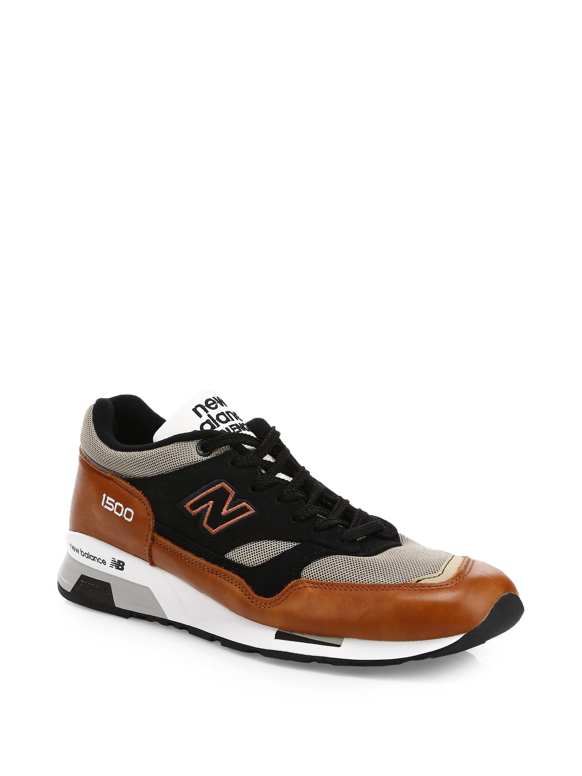 Reciclar Remo rock New Balance 1500 Made In Uk Leather Sneakers in Brown for Men | Lyst