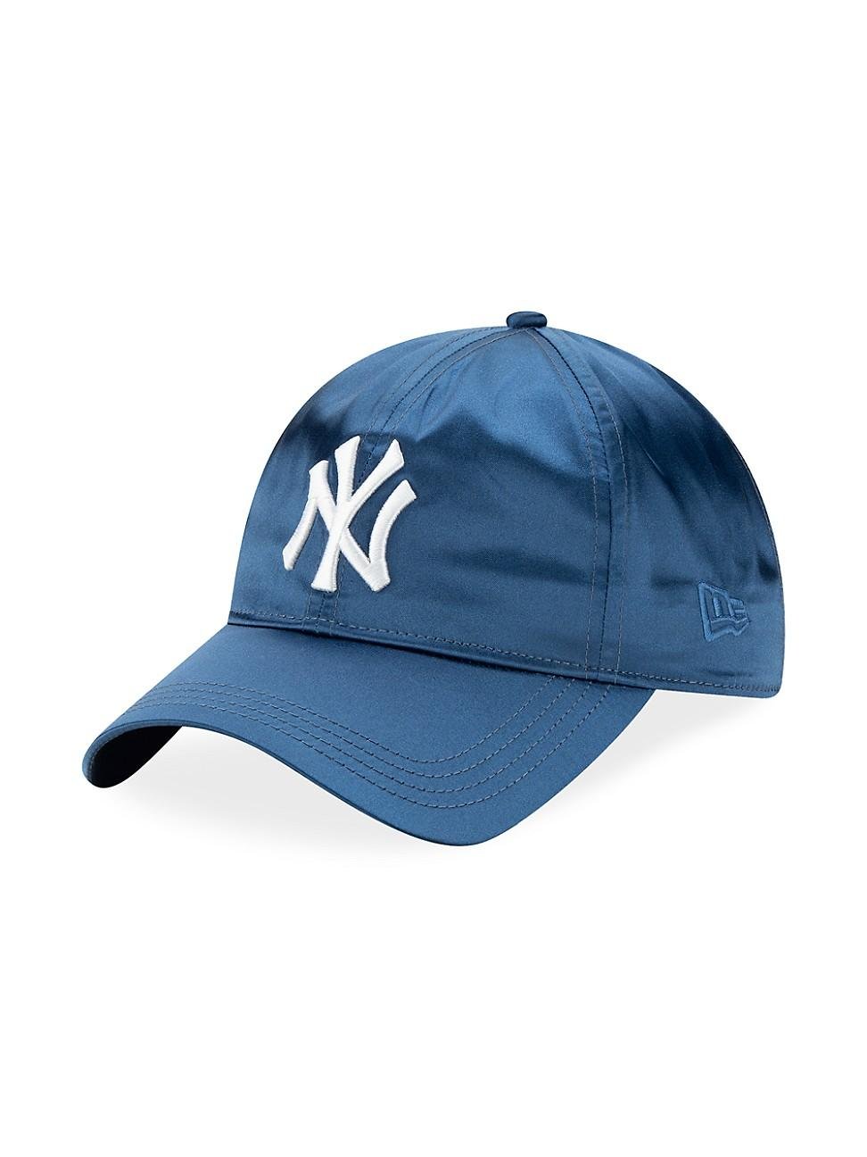 KTZ Ek 9twenty New York Yankees Satin Baseball Cap in Blue for Men | Lyst
