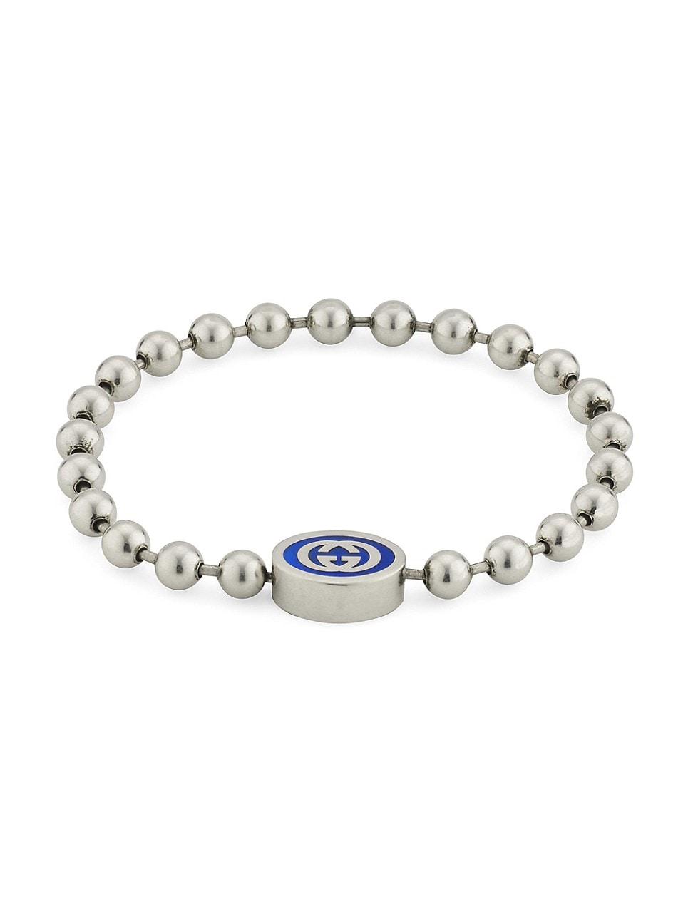 Gucci Interlocking G Boule Chain Bracelet in Metallic Lyst