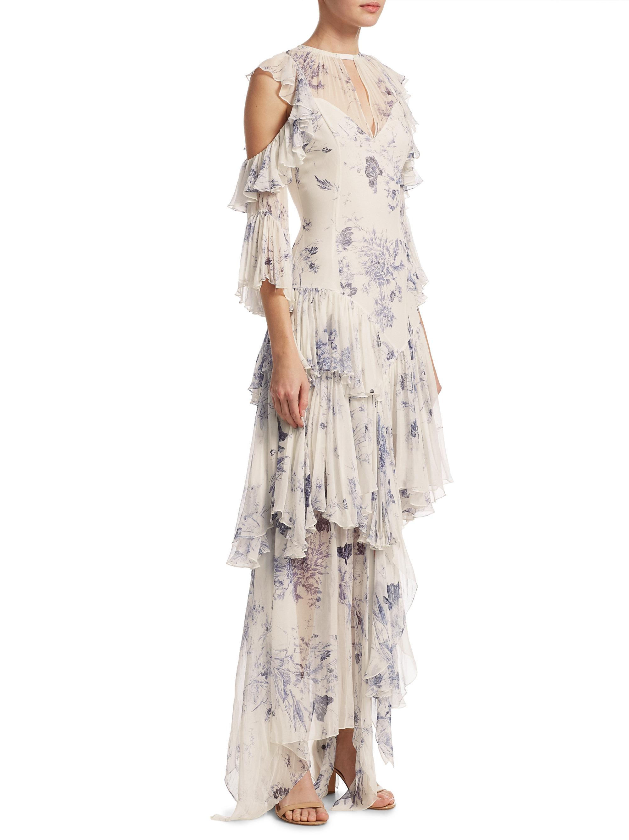 cinq a sept floral dress