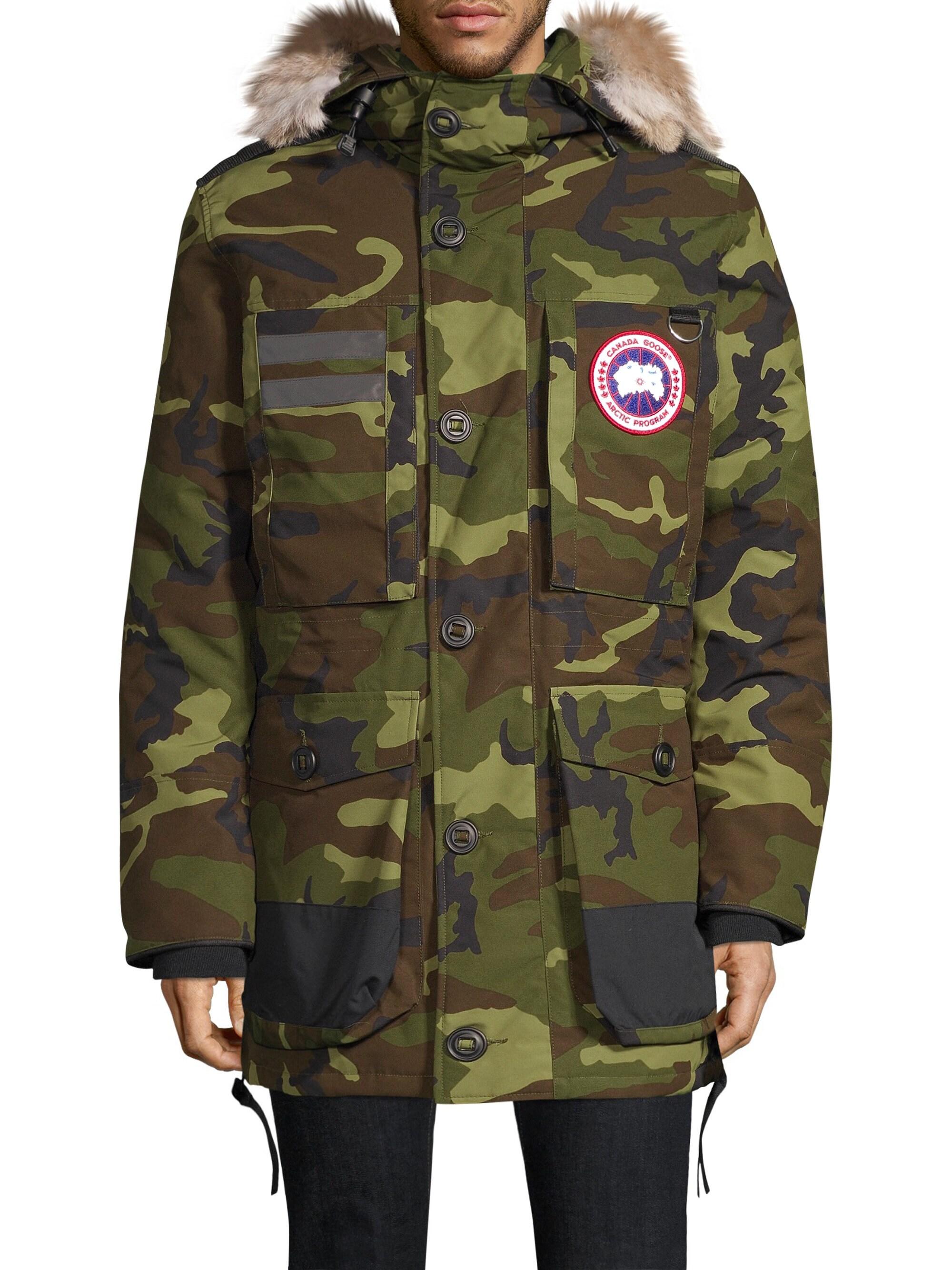 Canada Goose Synthetic Men's Macculloch Classic Fur-trimmed Parka ...
