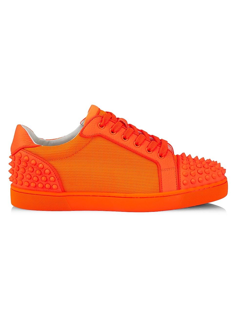 Christian Louboutin Men's Seavaste 2 Red Sole Low-Top Sneakers in 2023
