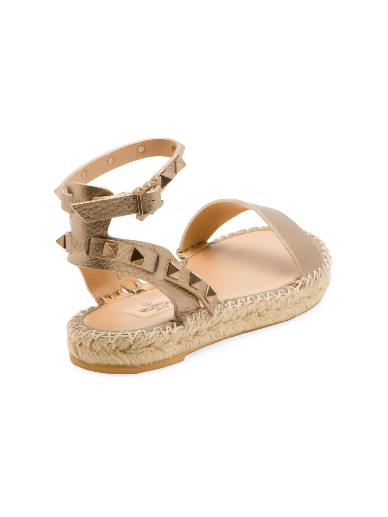 valentino espadrille sandals