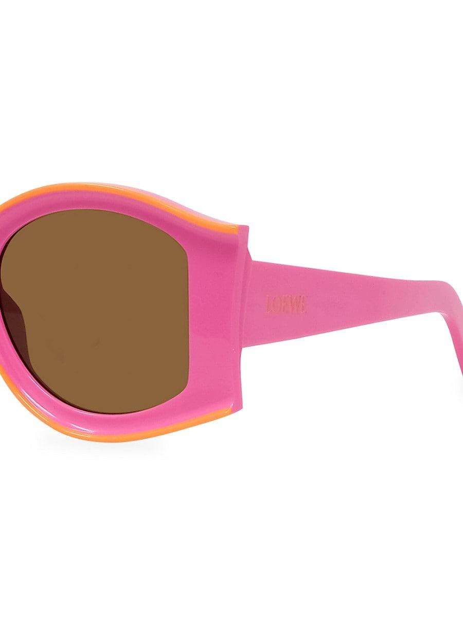 large pink sunglasses
