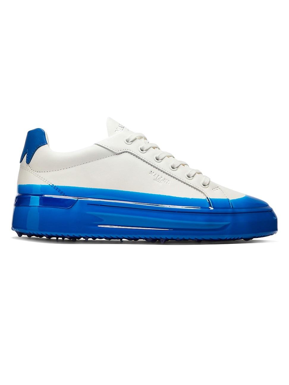 Mallet Grftr Leather Dipped Sneakers in Blue for Men Lyst