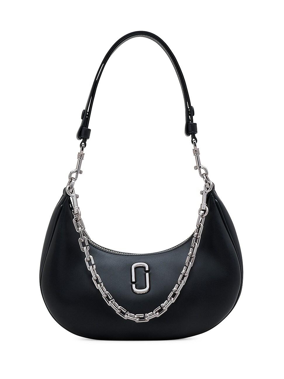 Marc Jacobs The Curve Leather Shoulder Bag in Black Lyst
