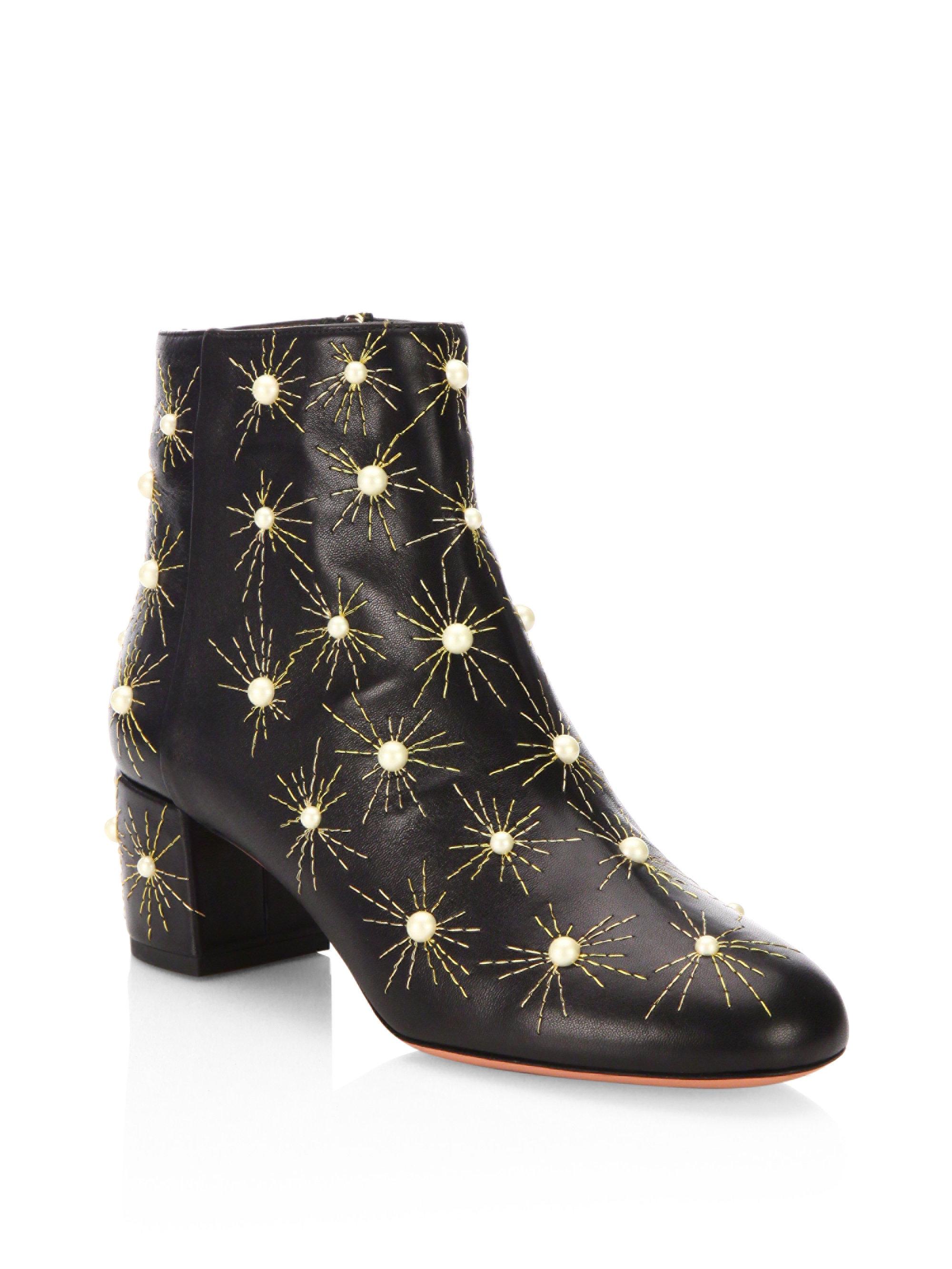 aquazzura brooklyn bootie