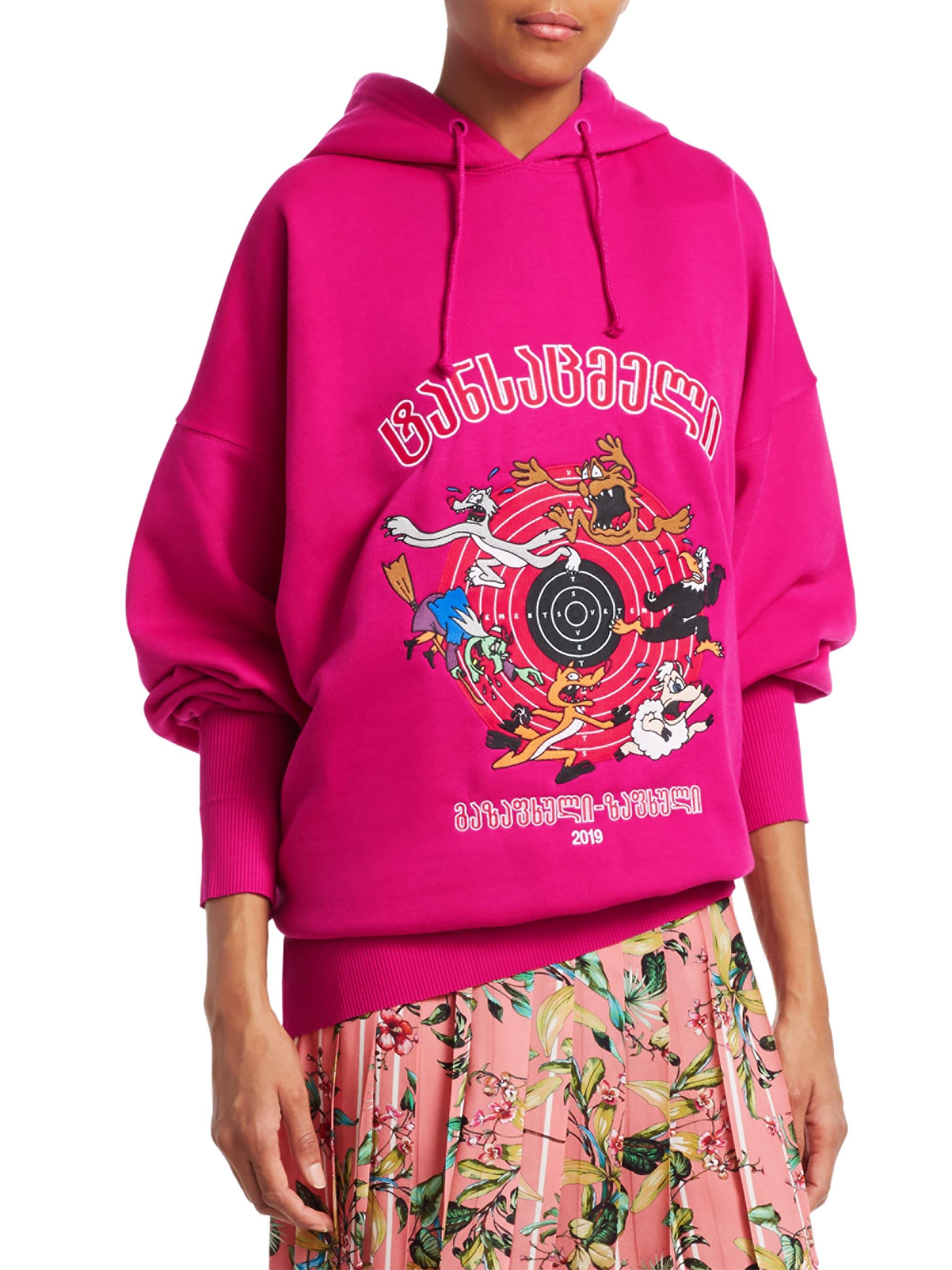 cartoon hoodie vetements