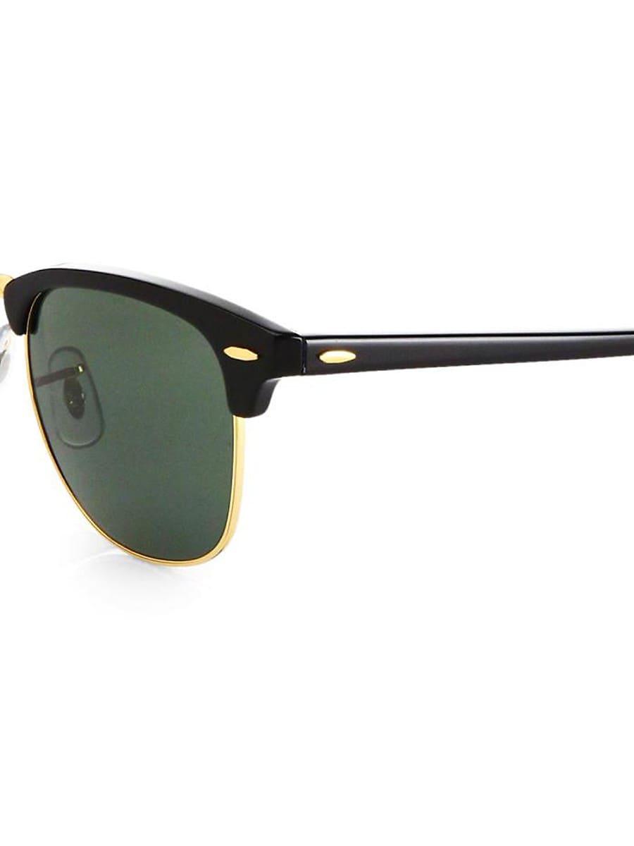 Ray Ban Rb3016 51mm Classic Clubmaster Sunglasses In Black For Men Lyst Ray Ban Rb3016 51mm Classic Clubmaster Sunglasses In Black For Men Lyst