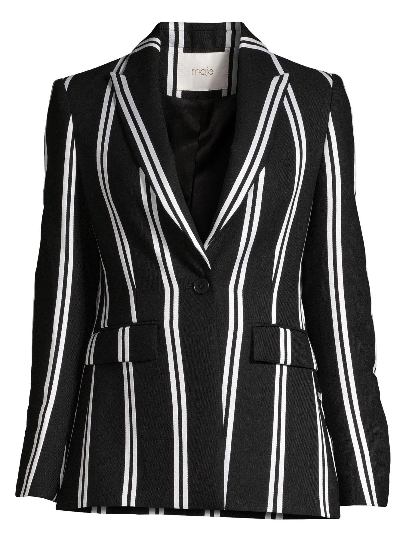 black striped jacket