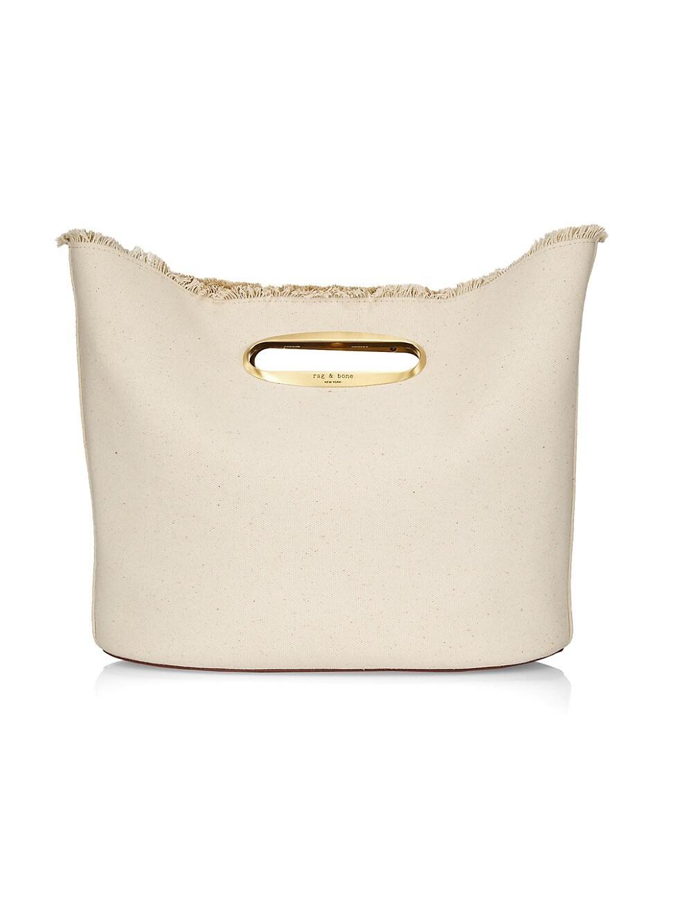 Rag & Bone Belize Large Leather Tote Bag in Natural Lyst