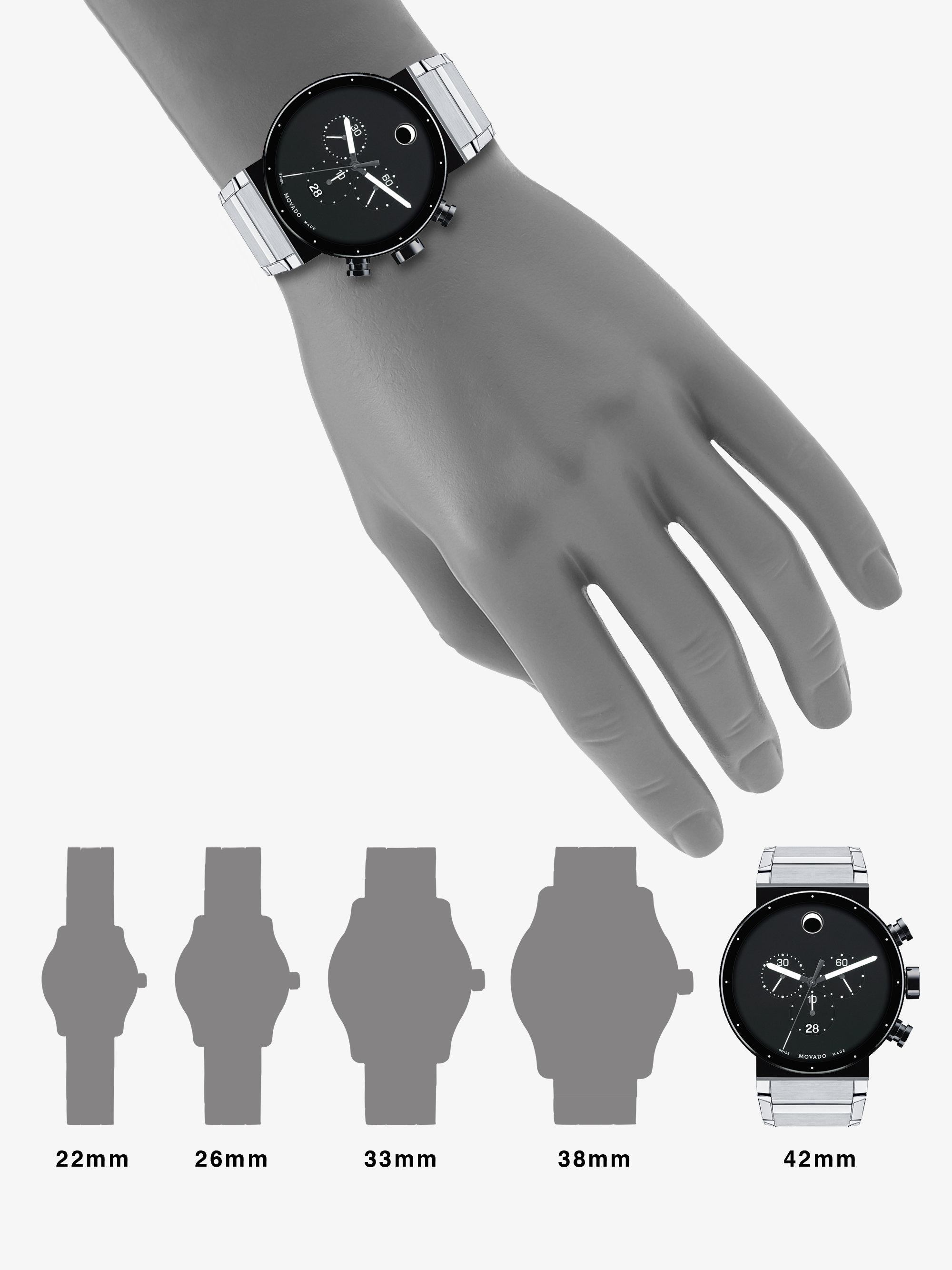 movado sapphire synergy chronograph