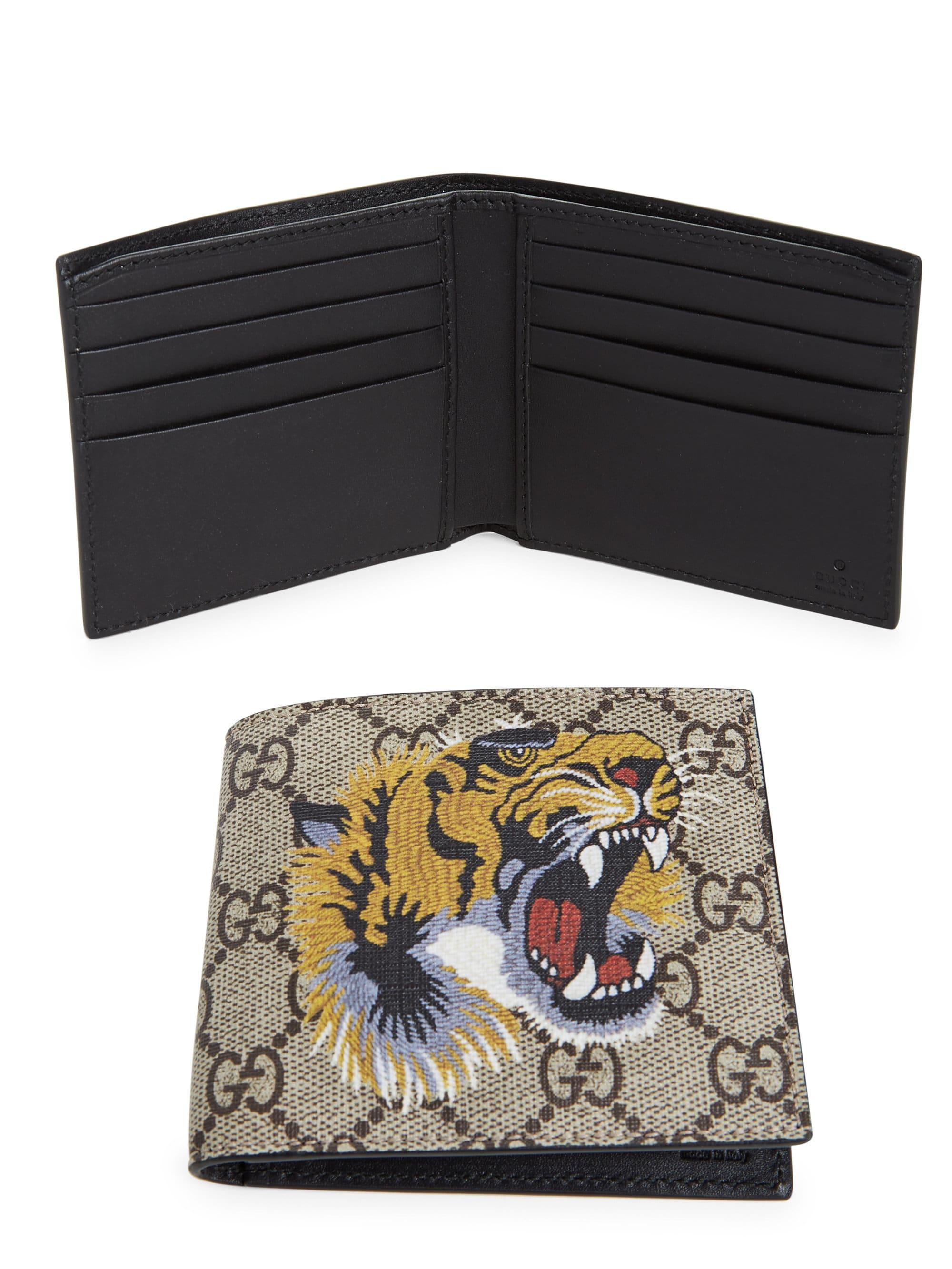 gucci wallet with tiger