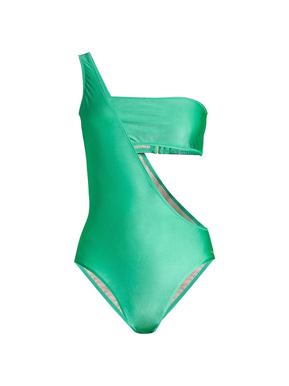 PQ Swim Phoebe One-piece Swimsuit in Green | Lyst