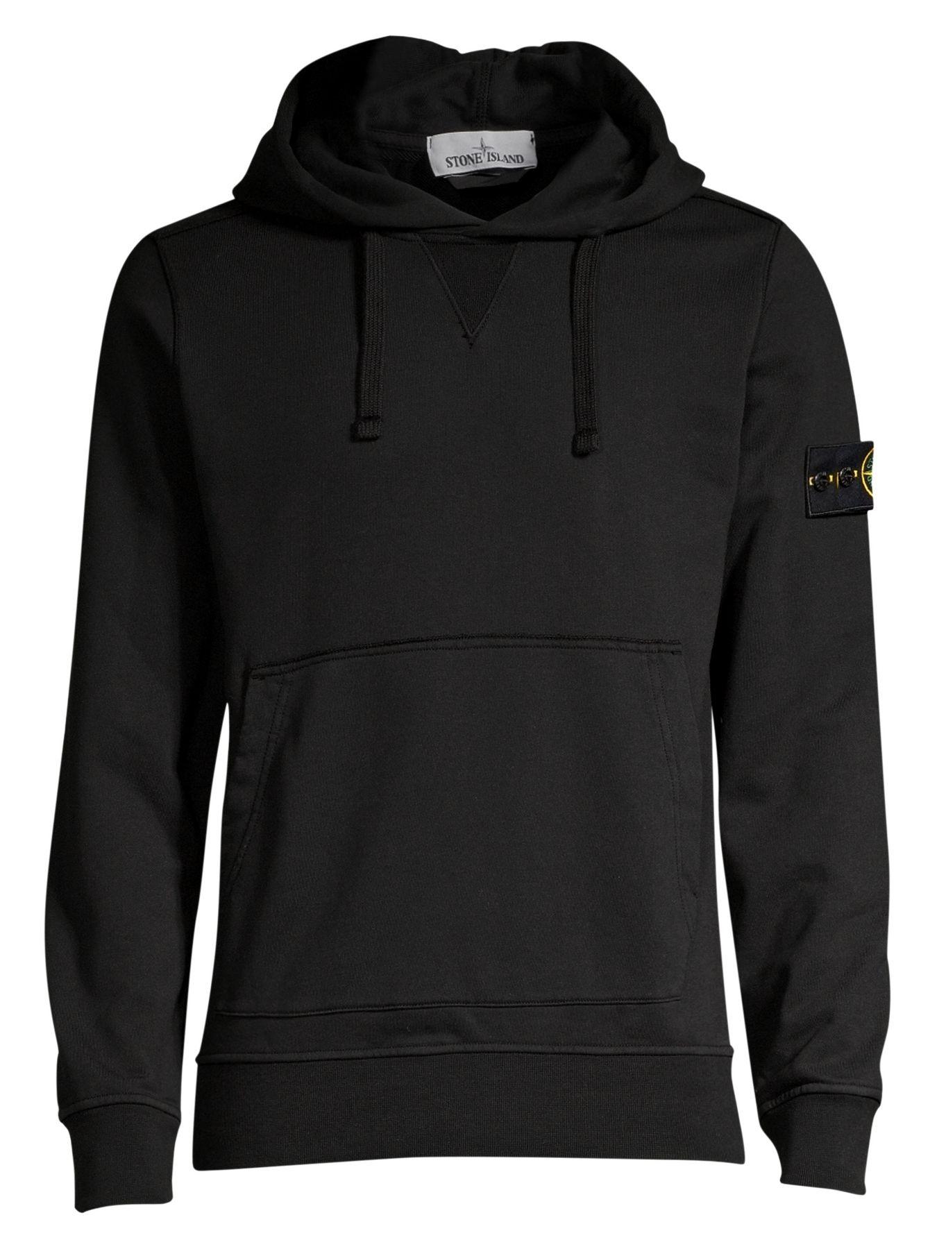 stone island core fleece hoodie