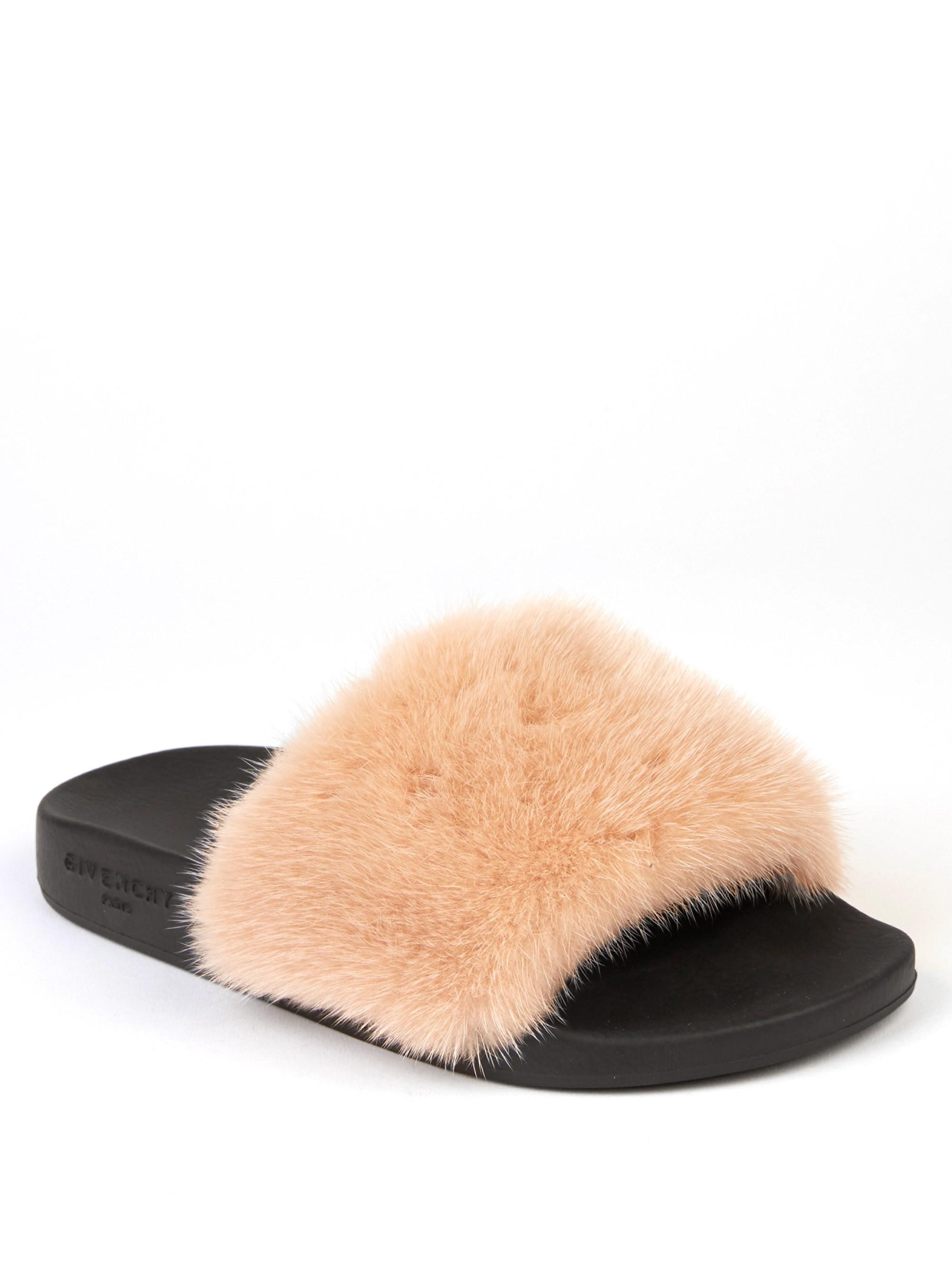 givenchy slides nude