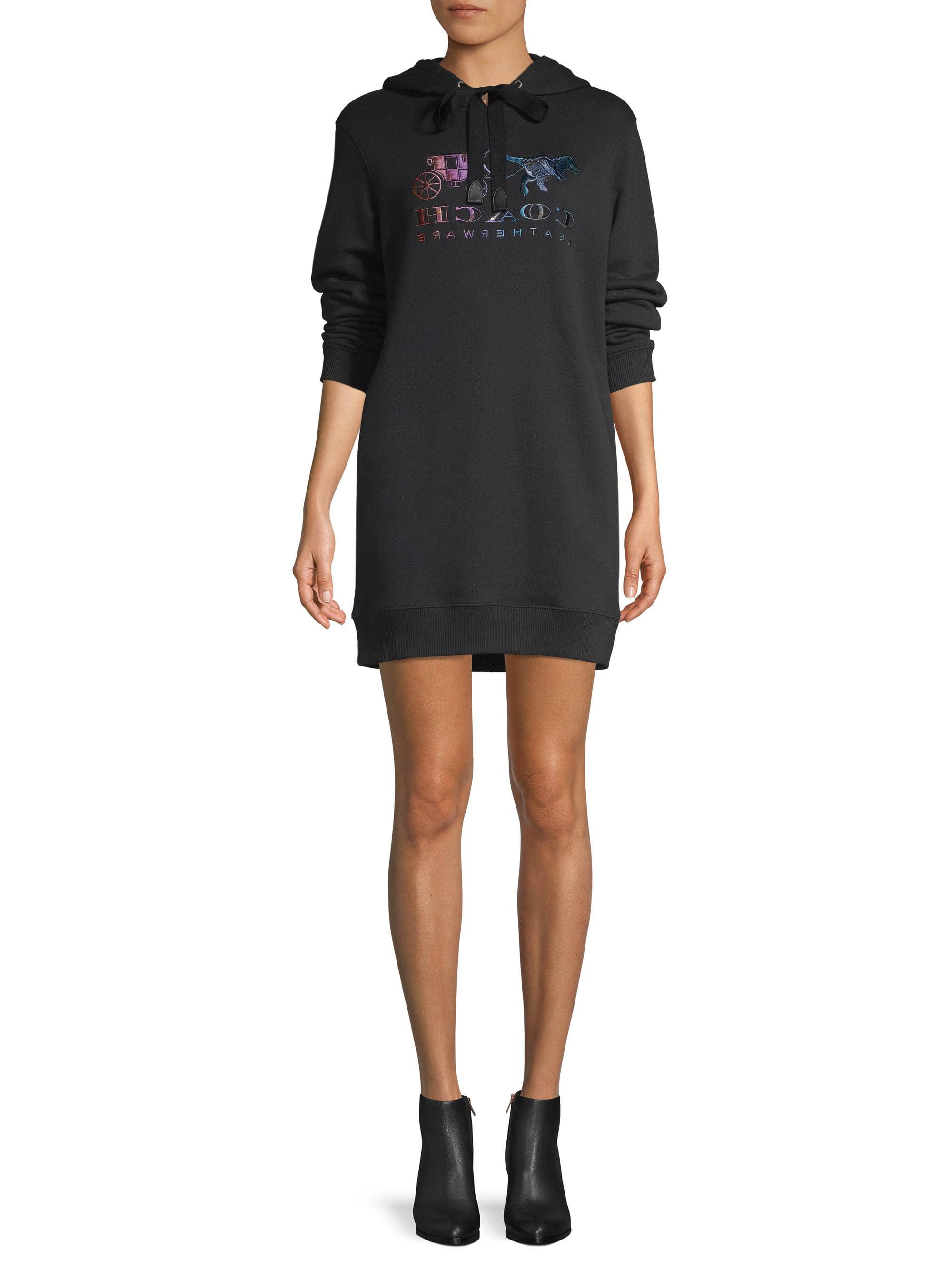 coach sweatshirt dress