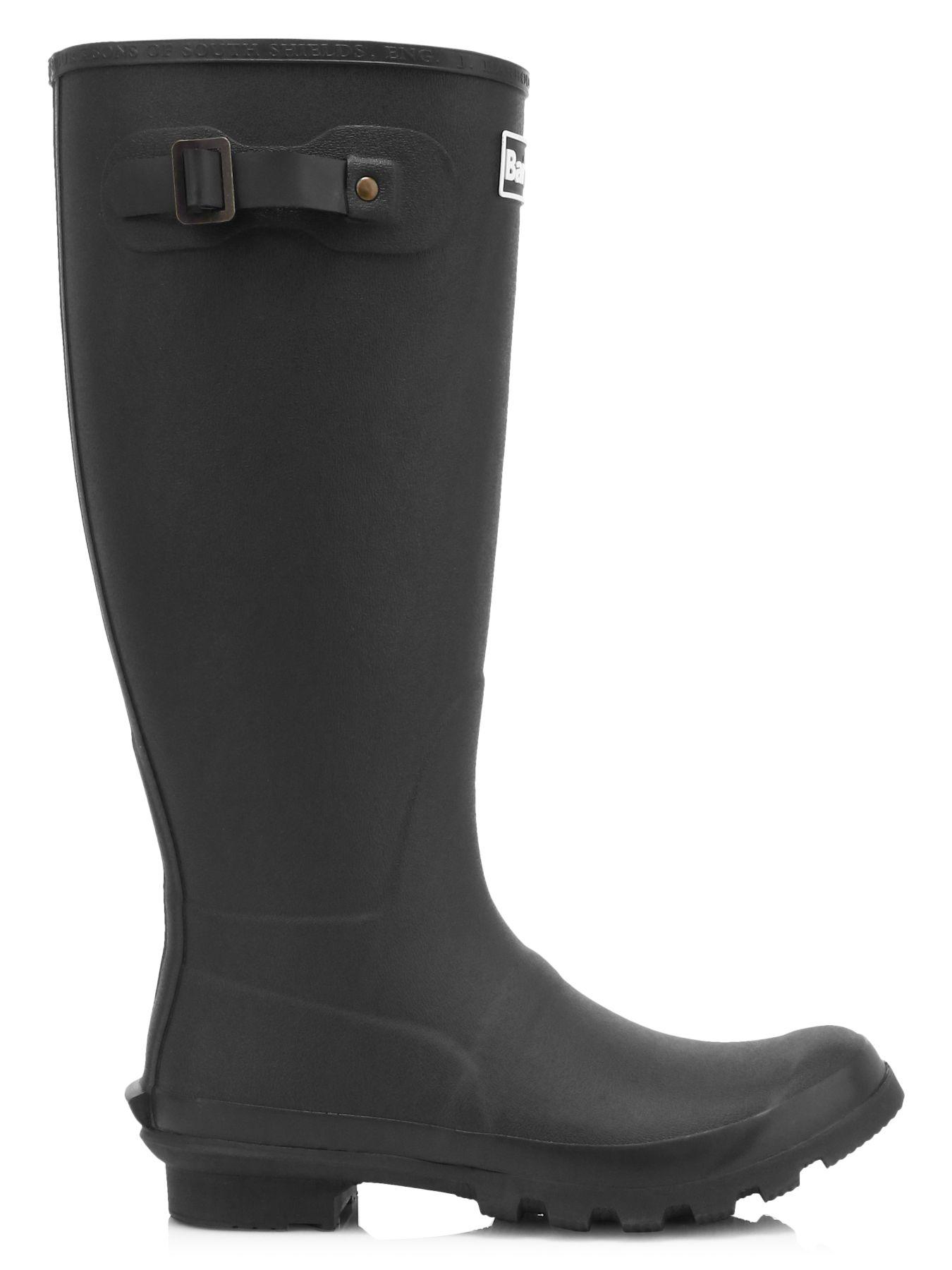 barbour long boots