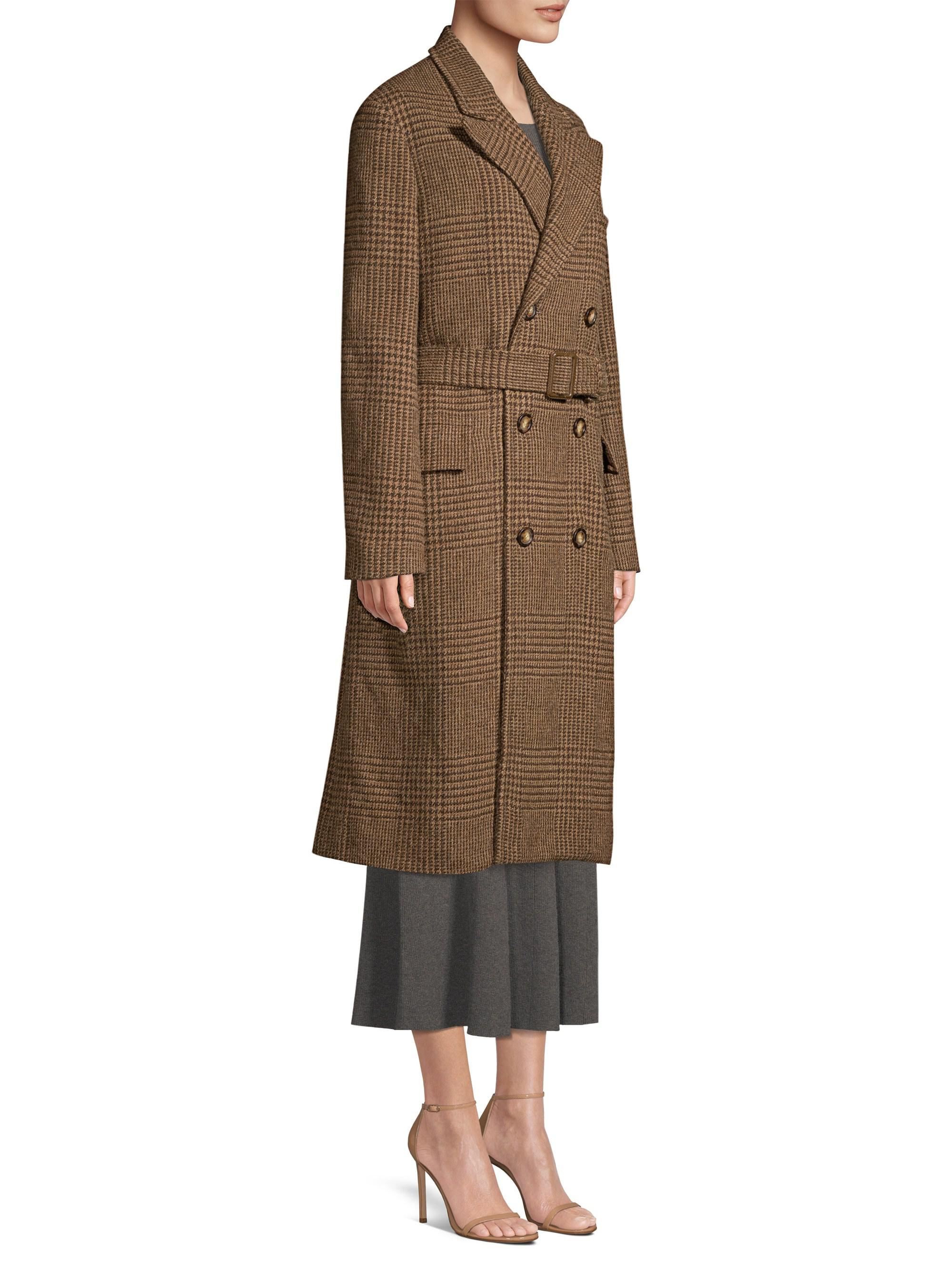 ralph lauren wool trench coat