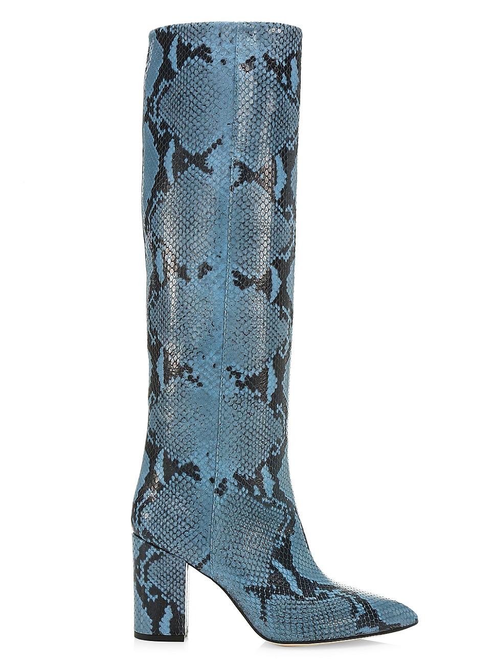 python knee boots
