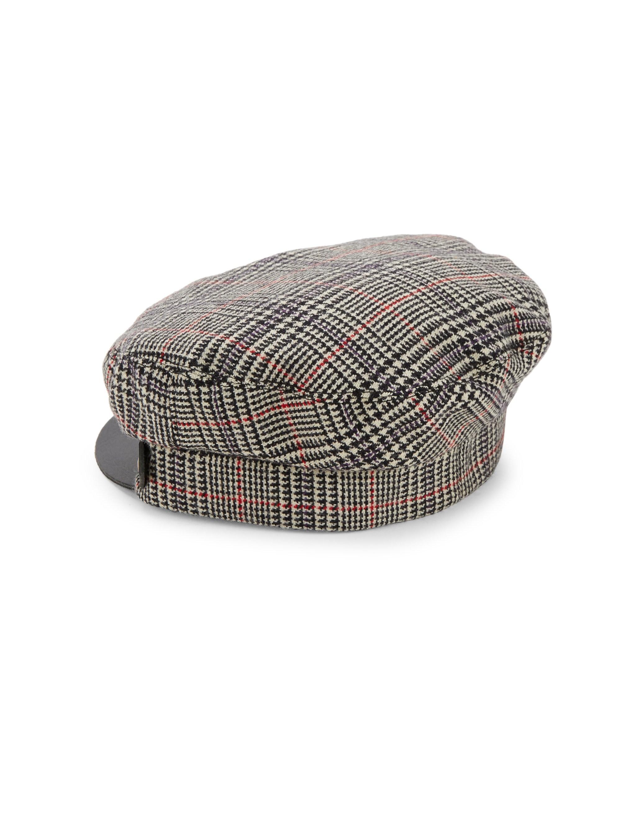 womens plaid hat
