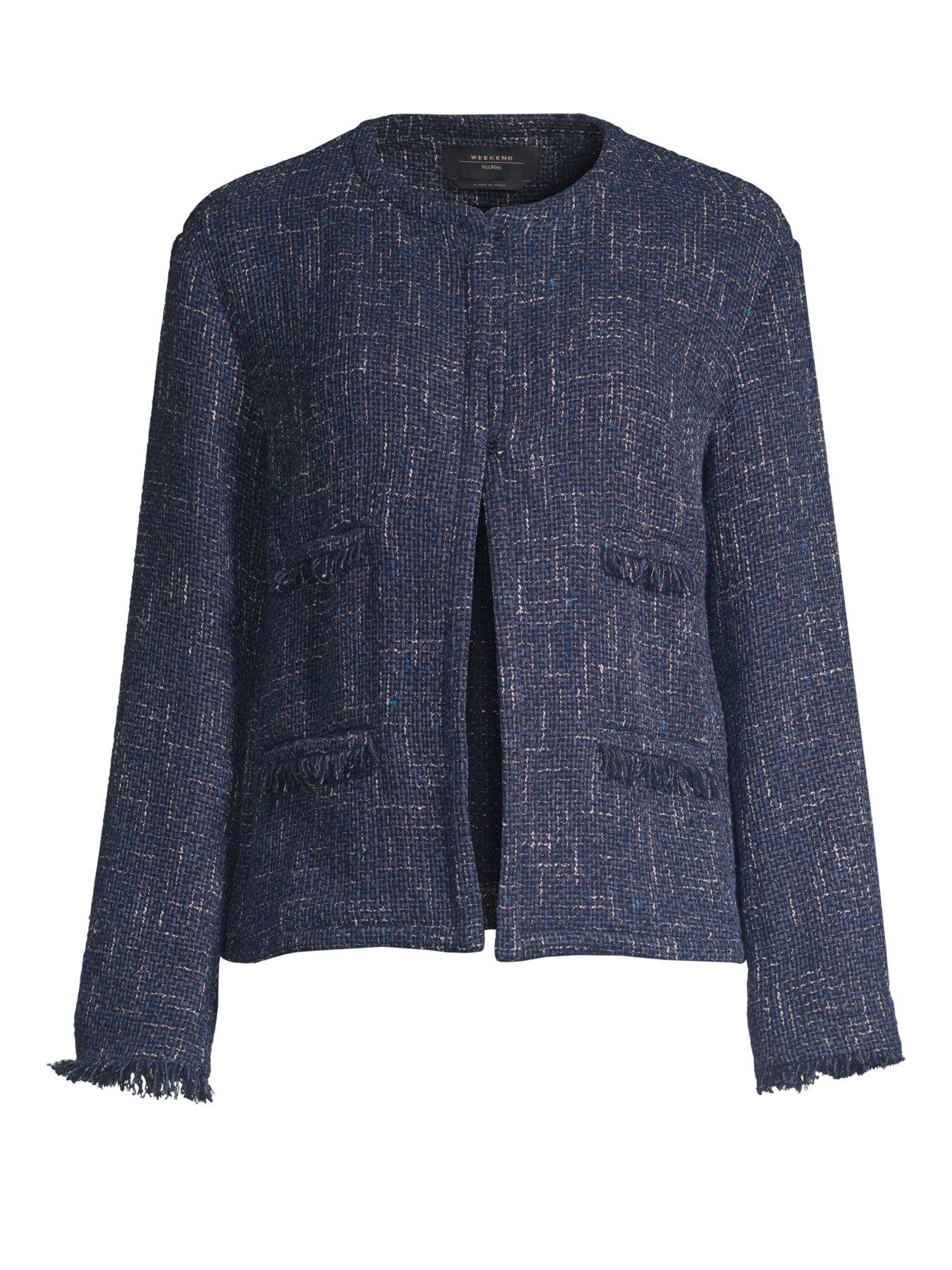 max mara tweed jacket