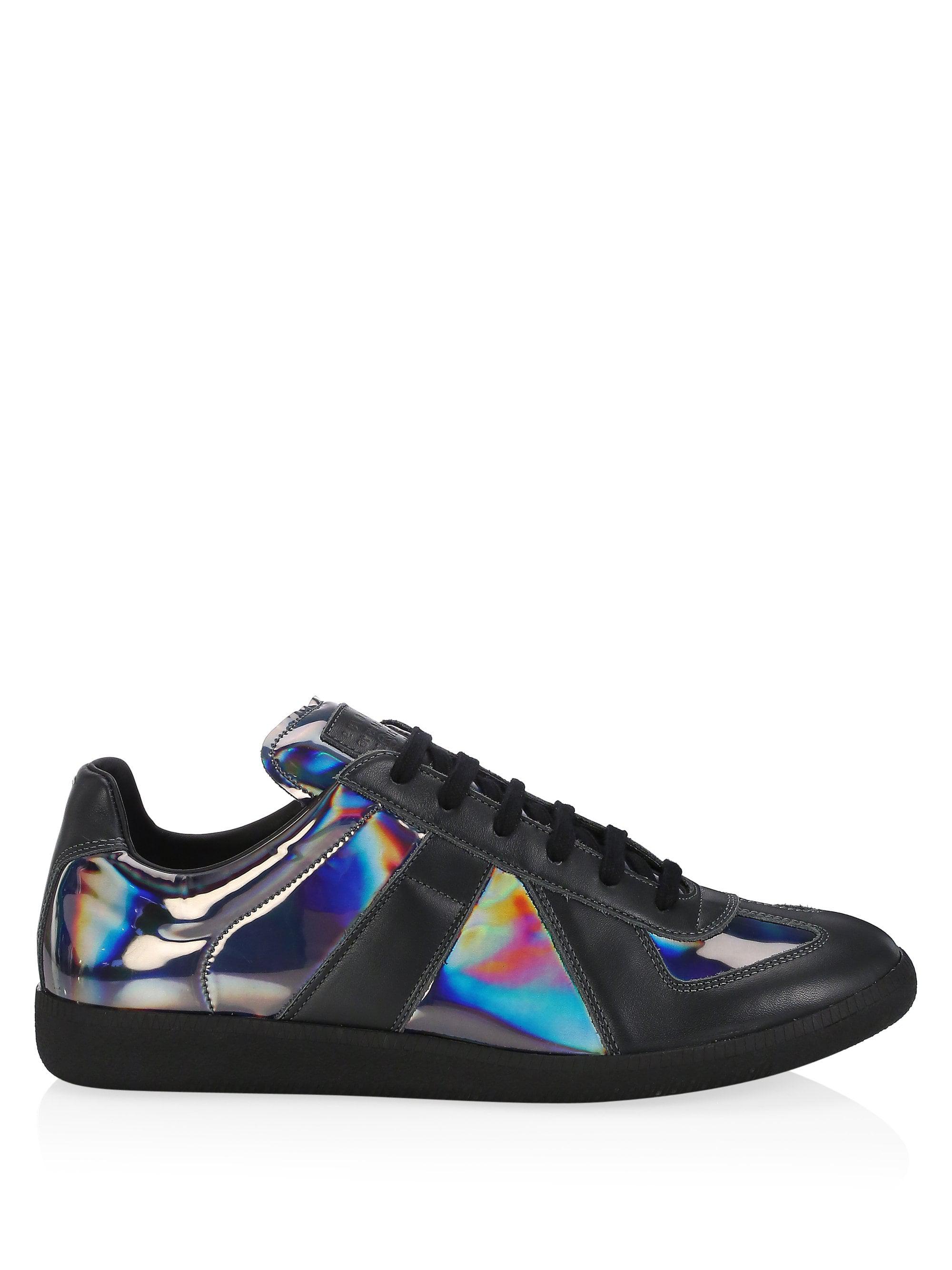 maison margiela holographic sneakers