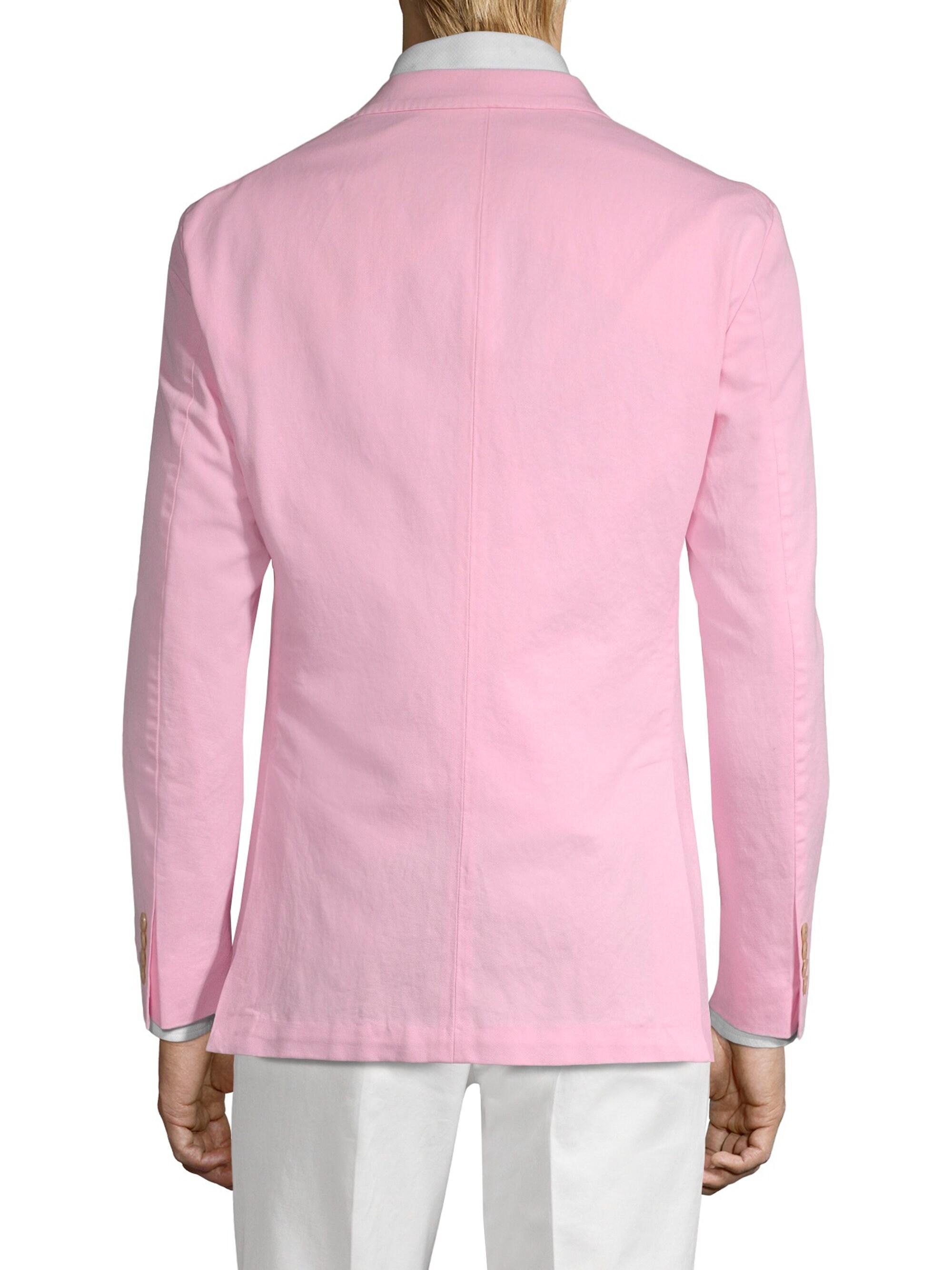 ralph lauren slim fit polo pink