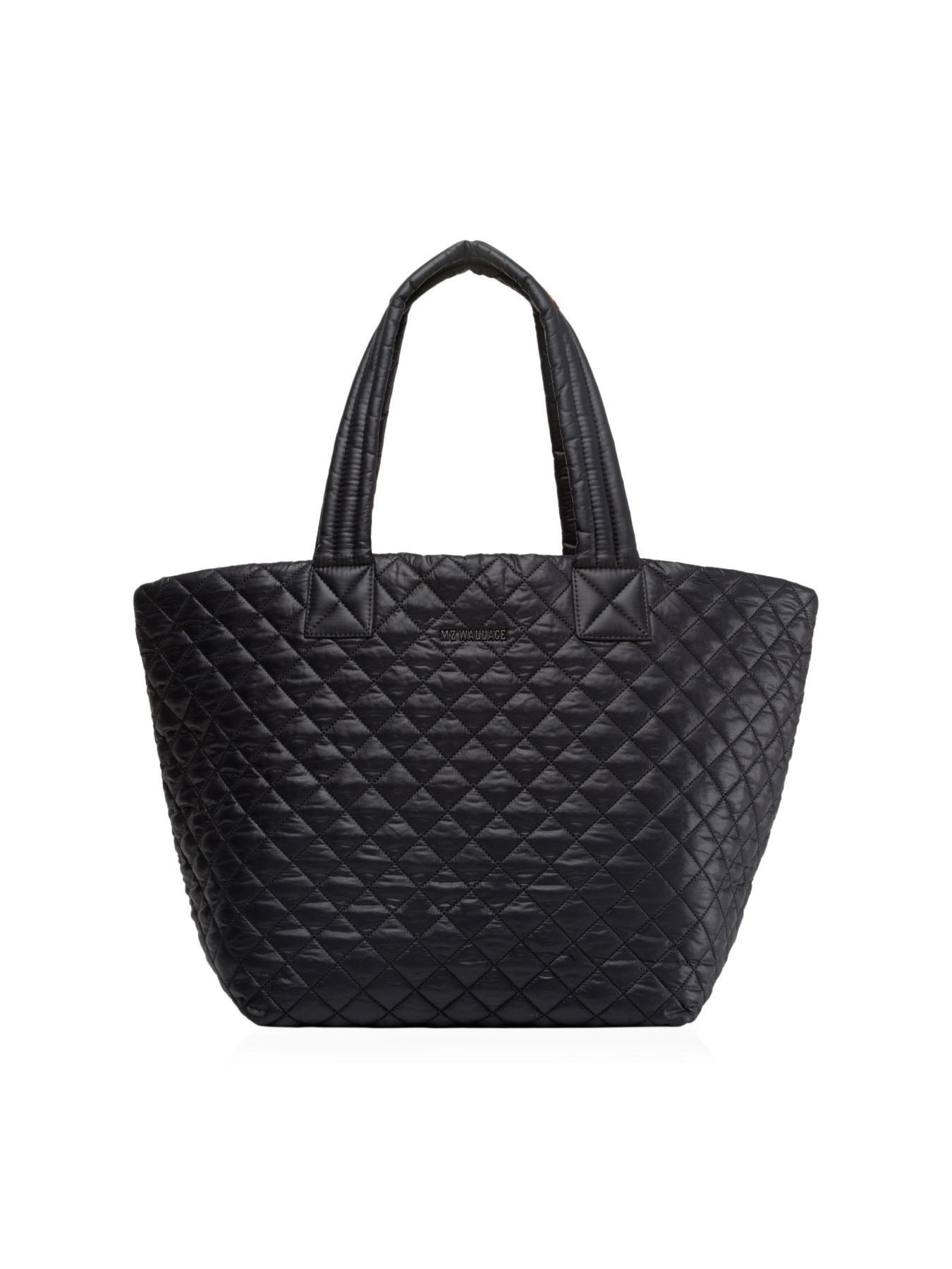 MZ Wallace Medium Metro Tote Deluxe in Black - Save 18% - Lyst