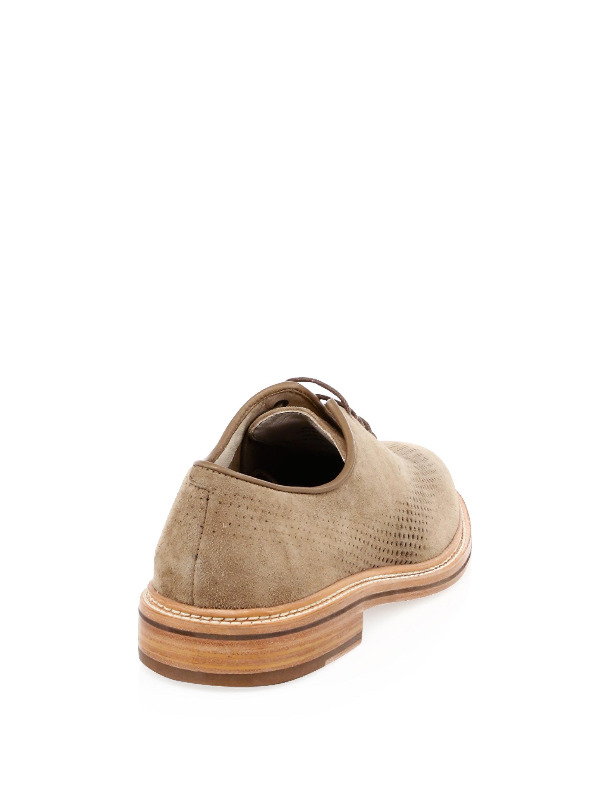 washington grand unlined laser wingtip oxford