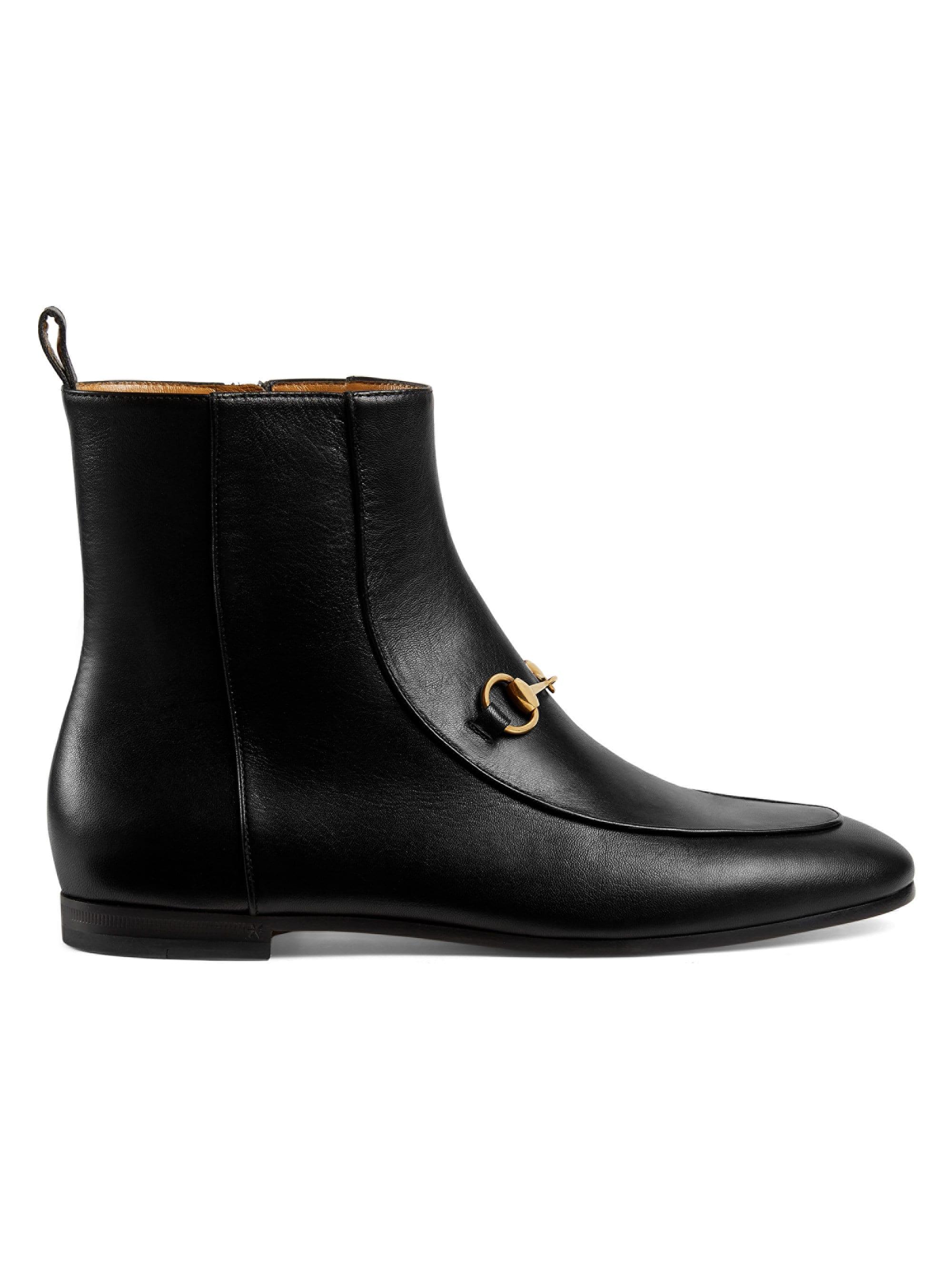 gucci jordaan ankle boots