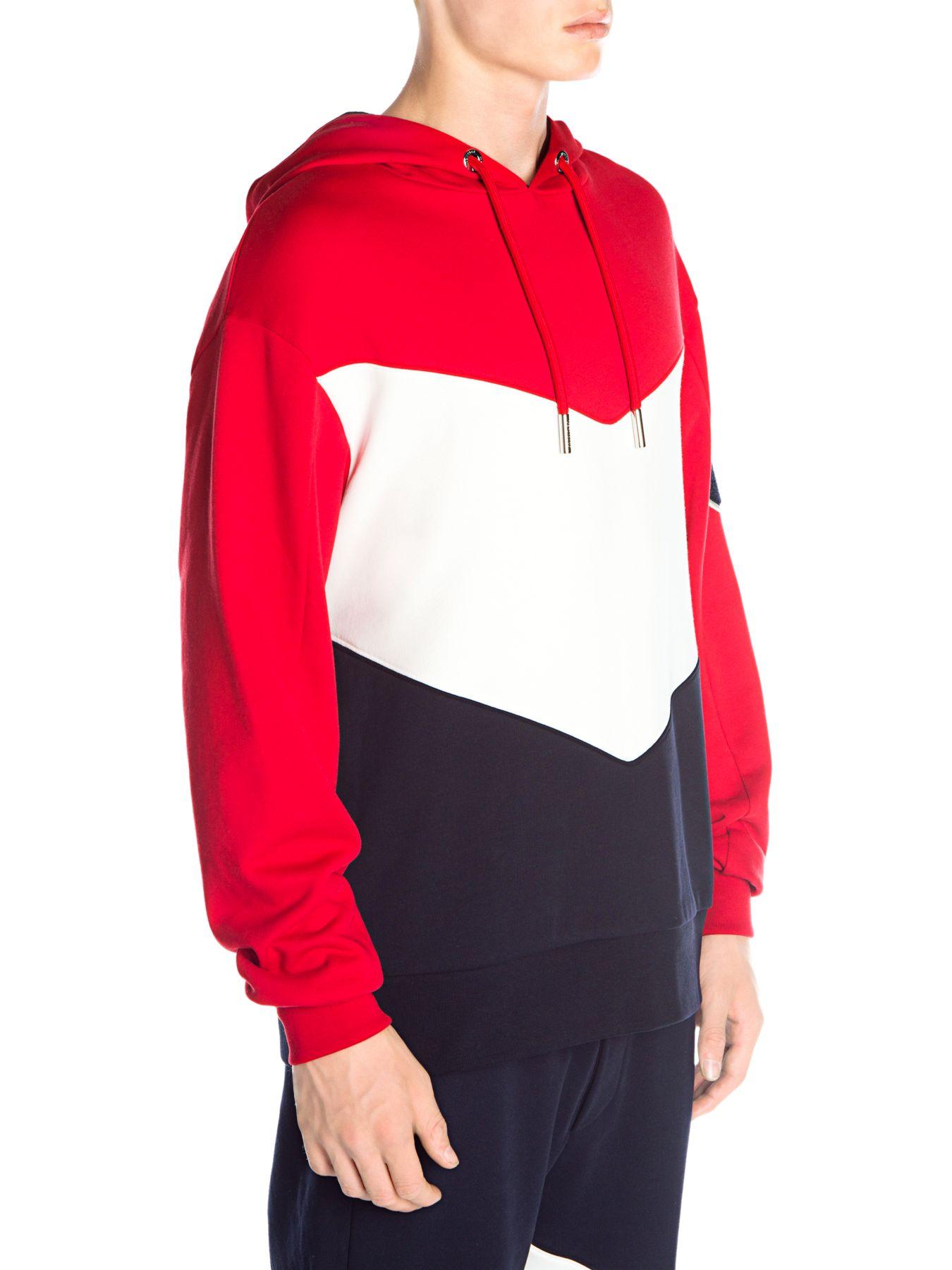 moncler sweatshirt red