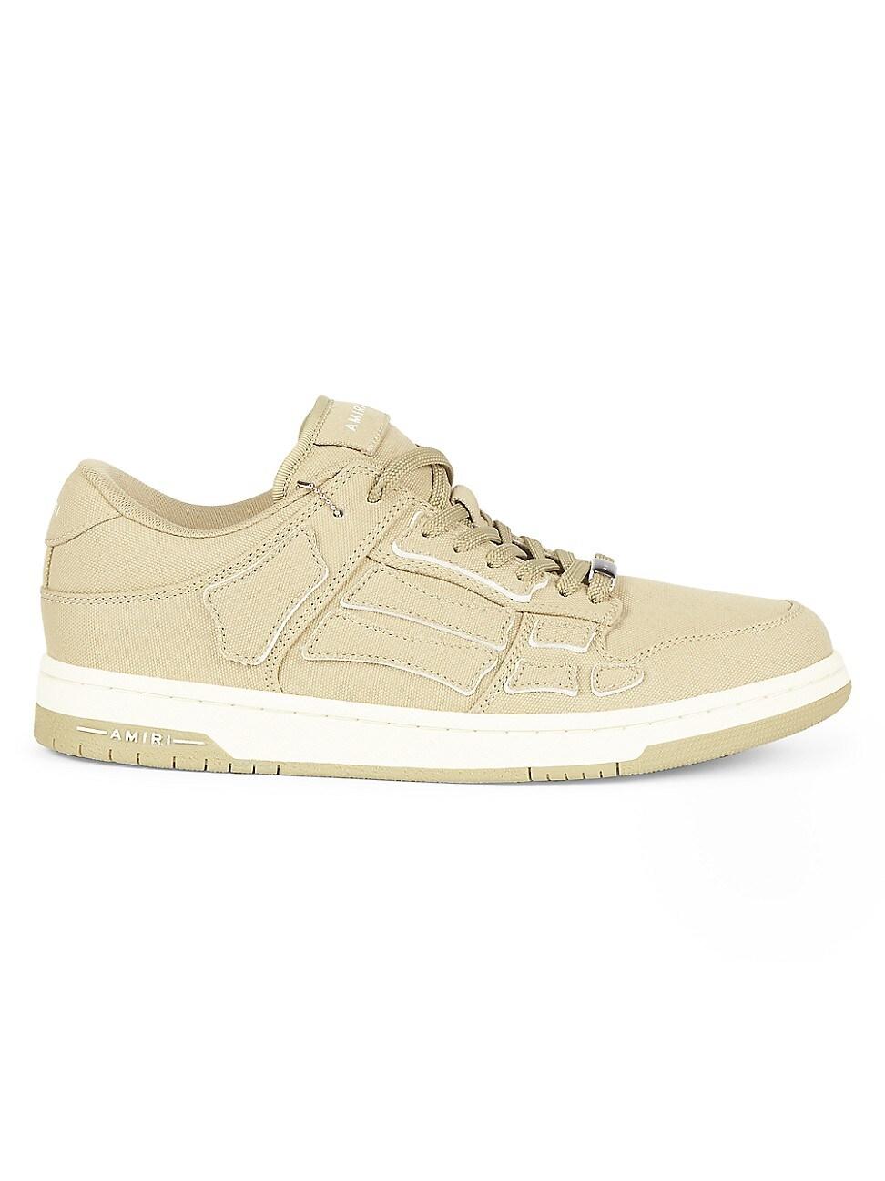 Amiri Chunky Canvas Skeleton Low-top Sneakers in Natural for Men | Lyst