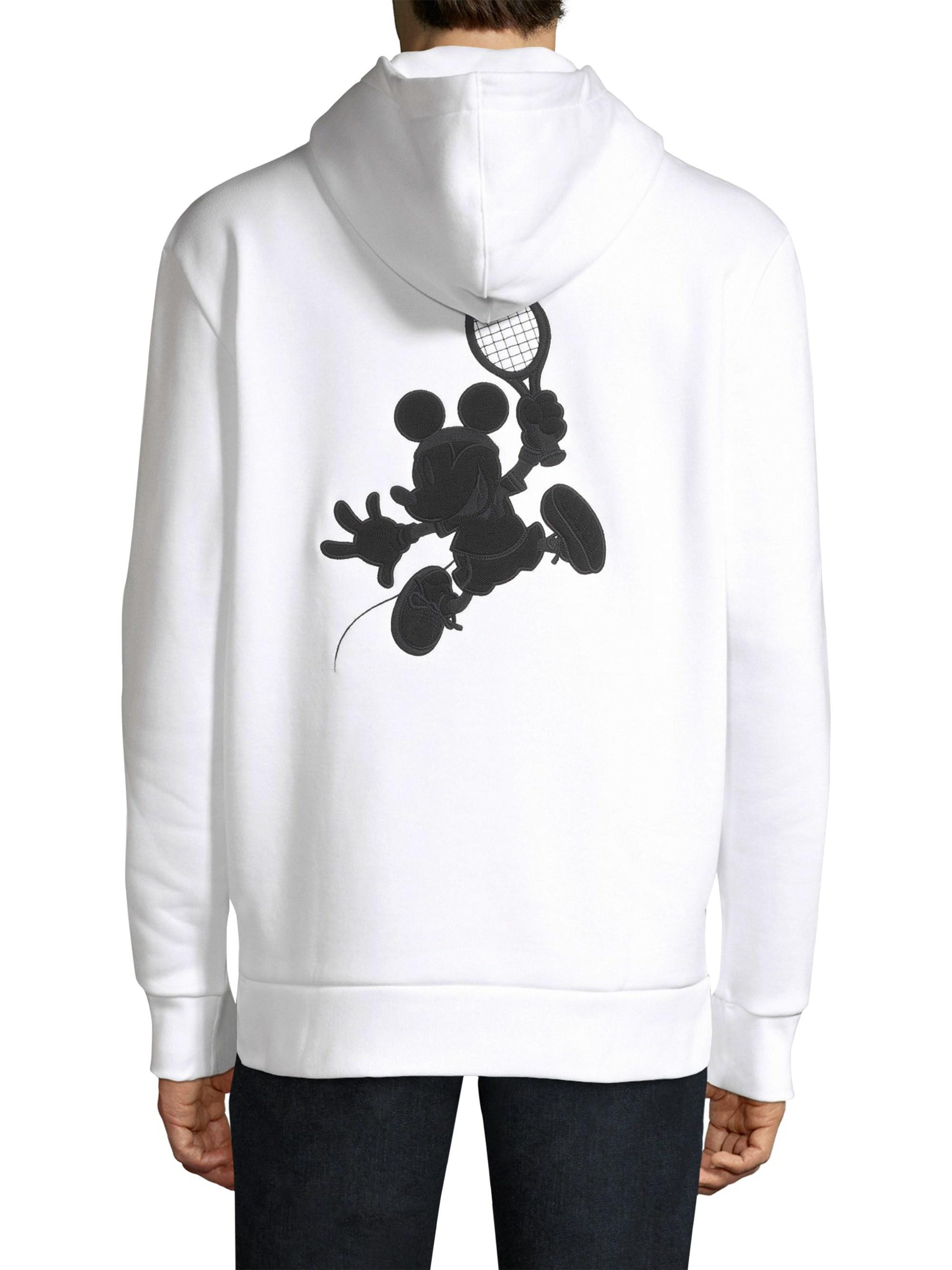 mickey mouse tennis hoodie
