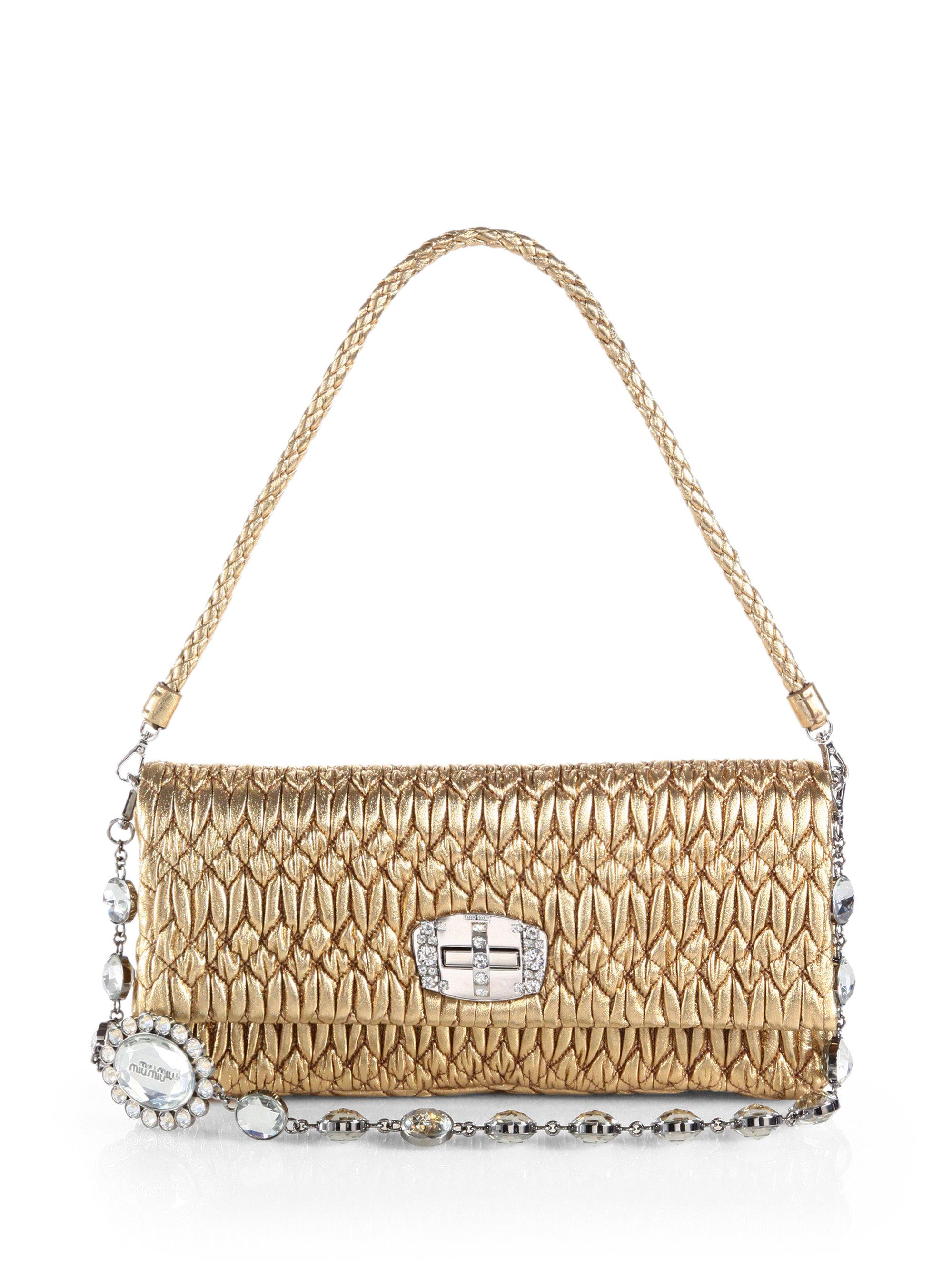 Miu Miu Gold Bag Best Sale, SAVE 56% - modelcon.sk