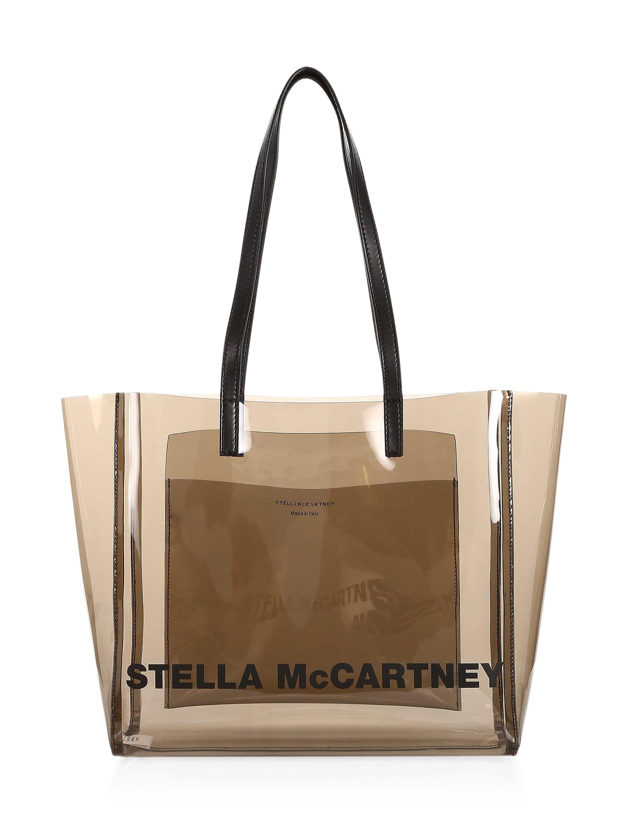 Stella mccartney shop bag clear