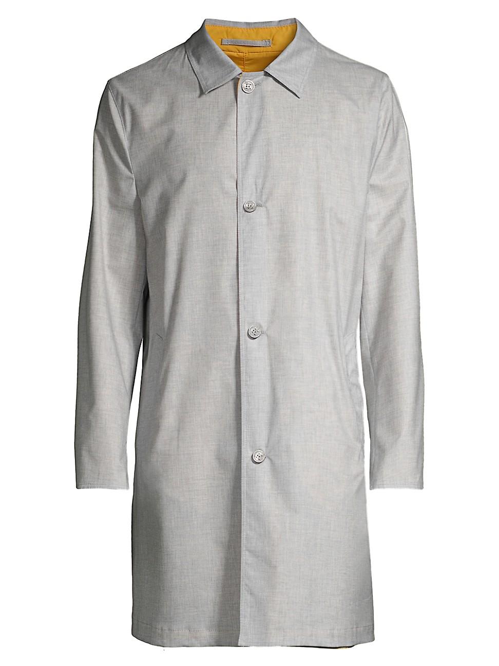 kiton raincoat