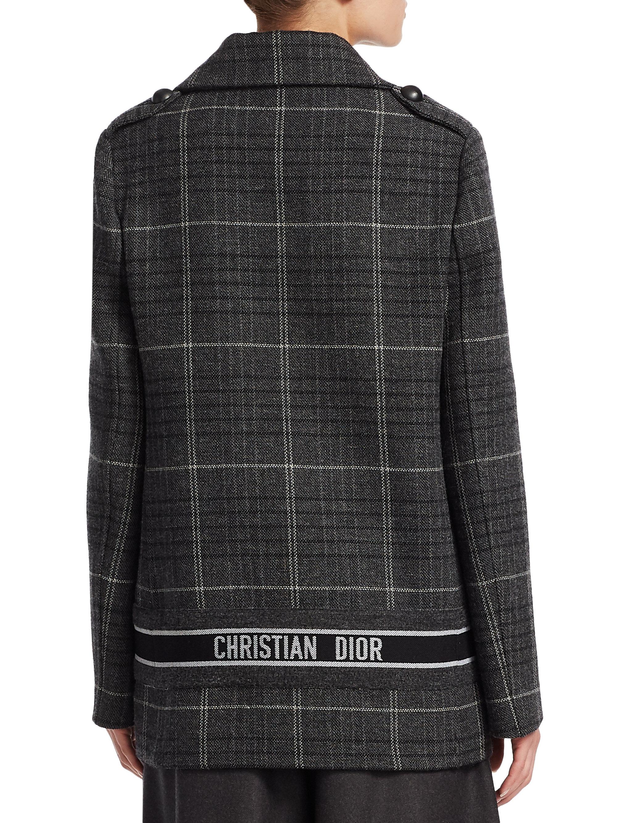 dior wool coat
