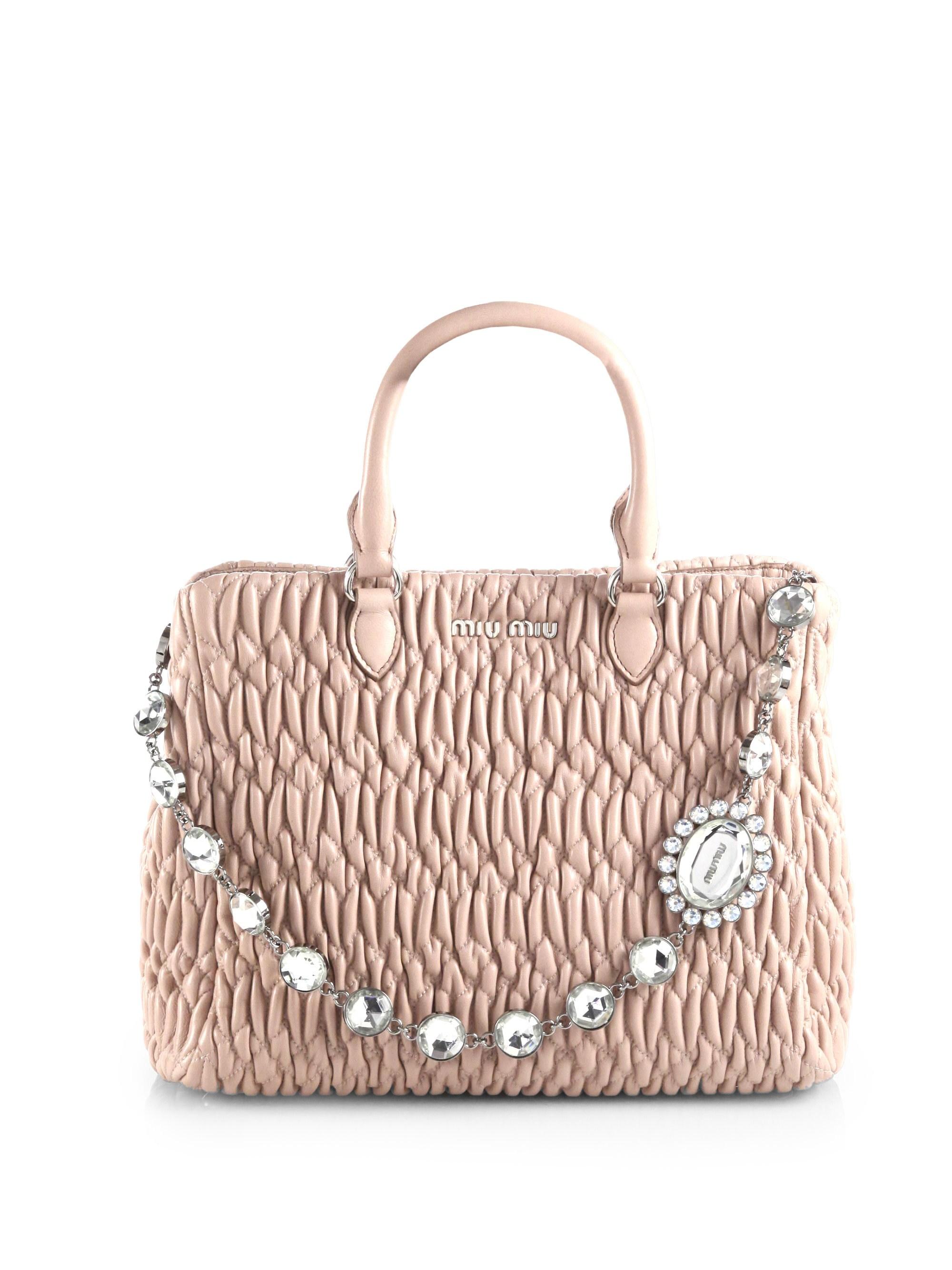 saks miu miu handbags