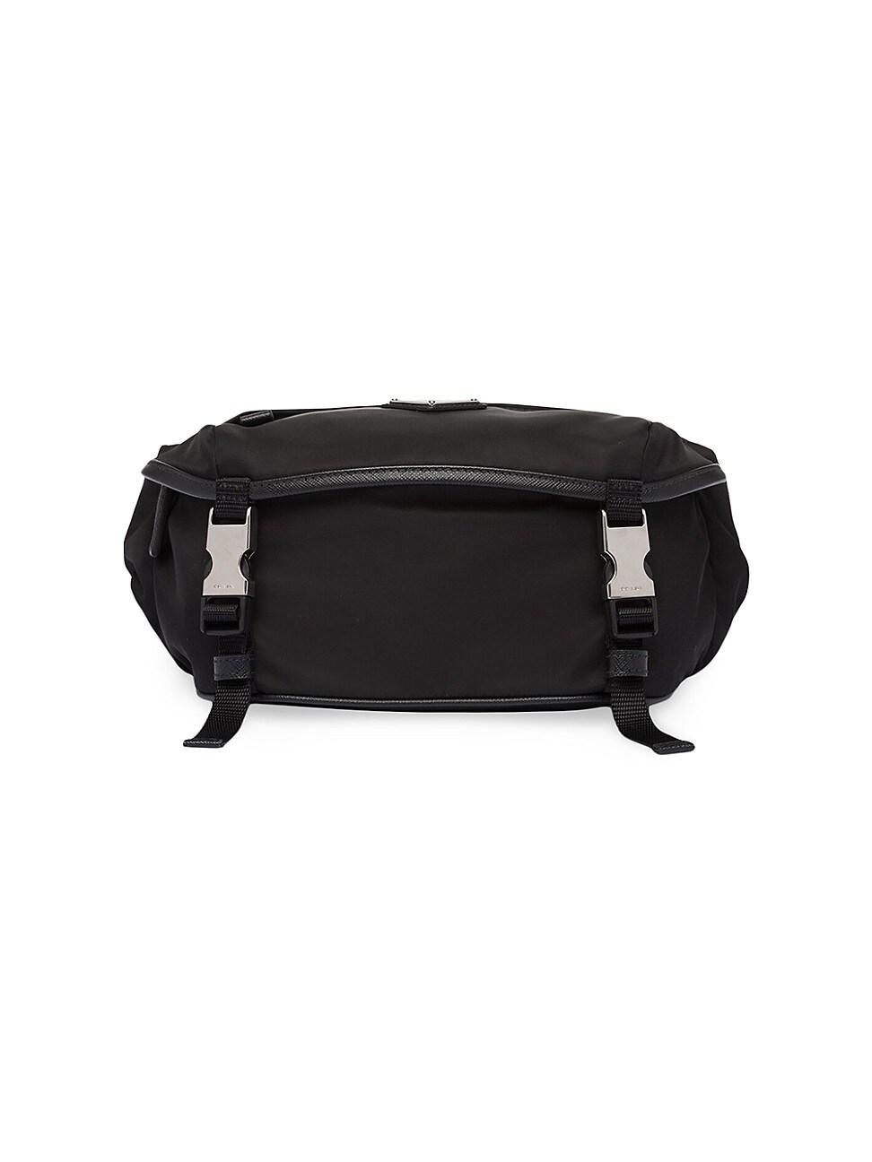 Prada Re-nylon And Saffiano Leather Shoulder Bag (Shoulder bags,Cross Body  Bags)